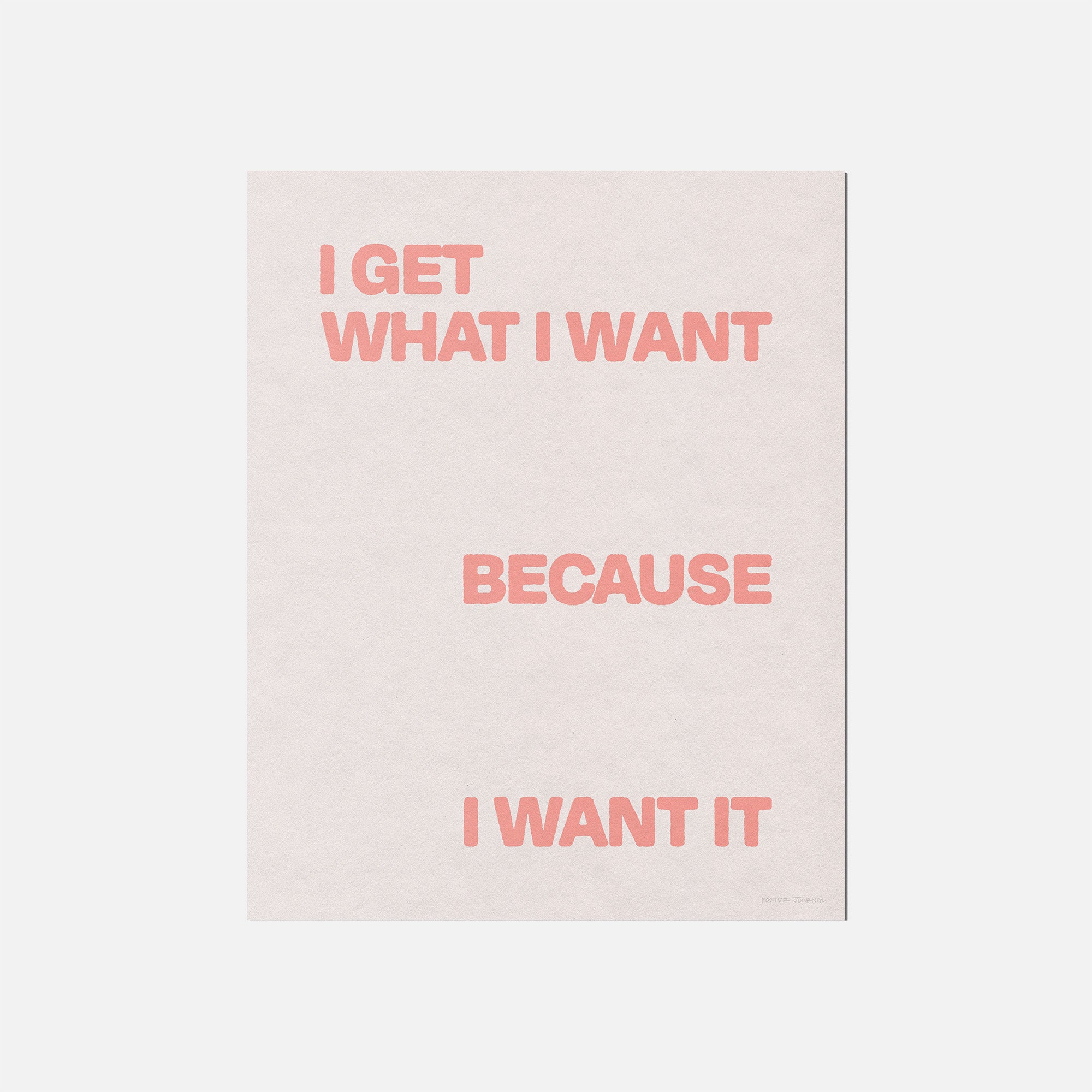WANT PRINT