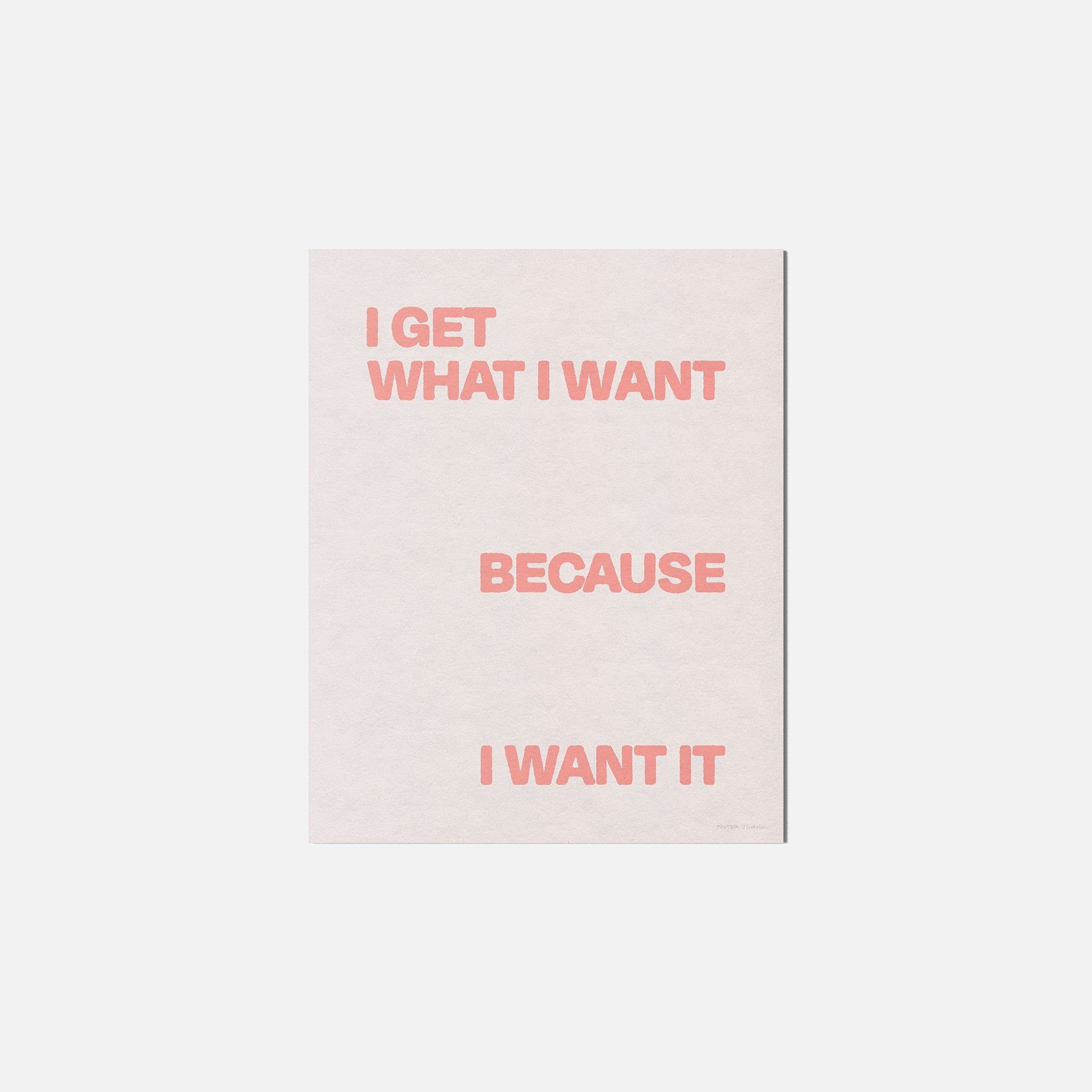 WANT PRINT
