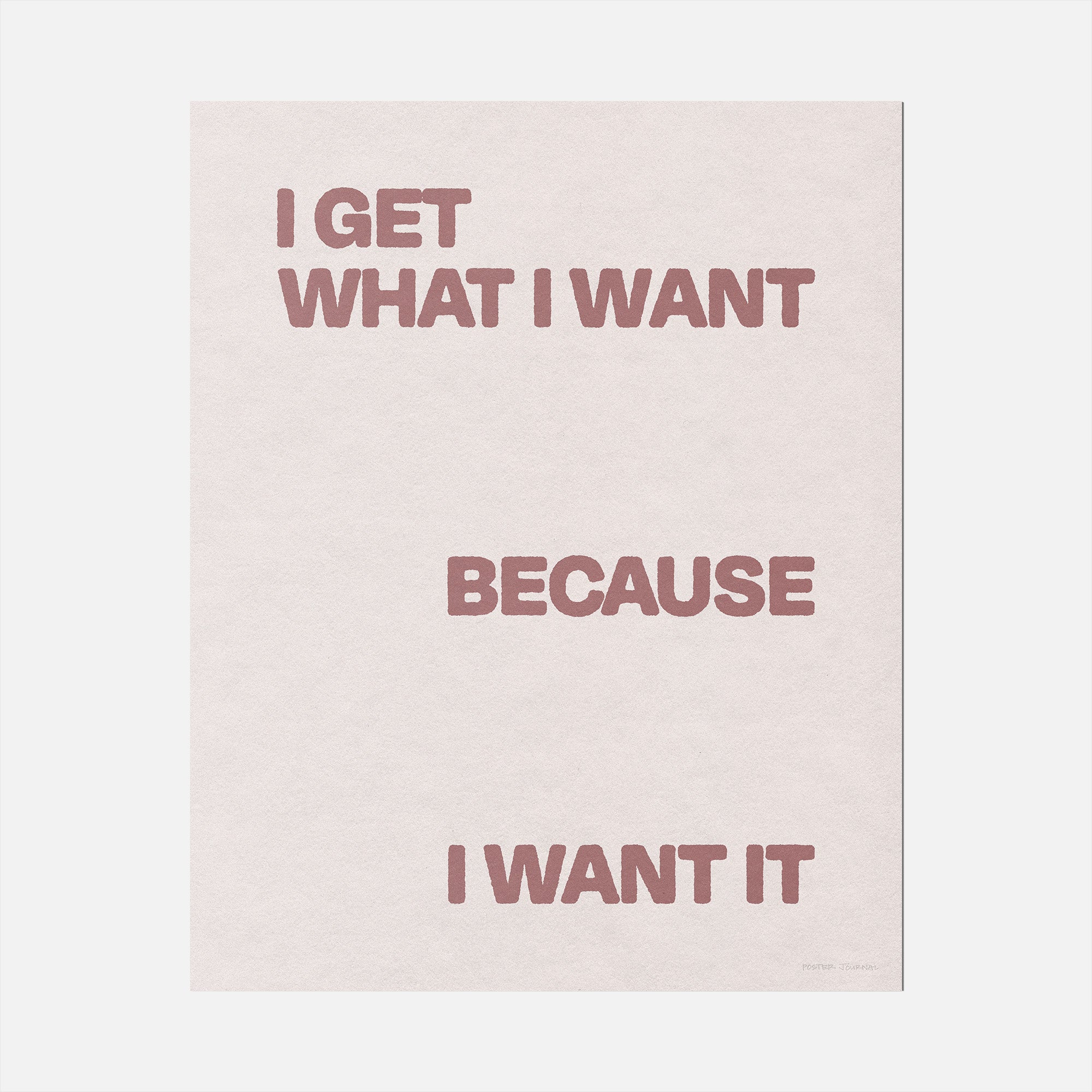 WANT PRINT