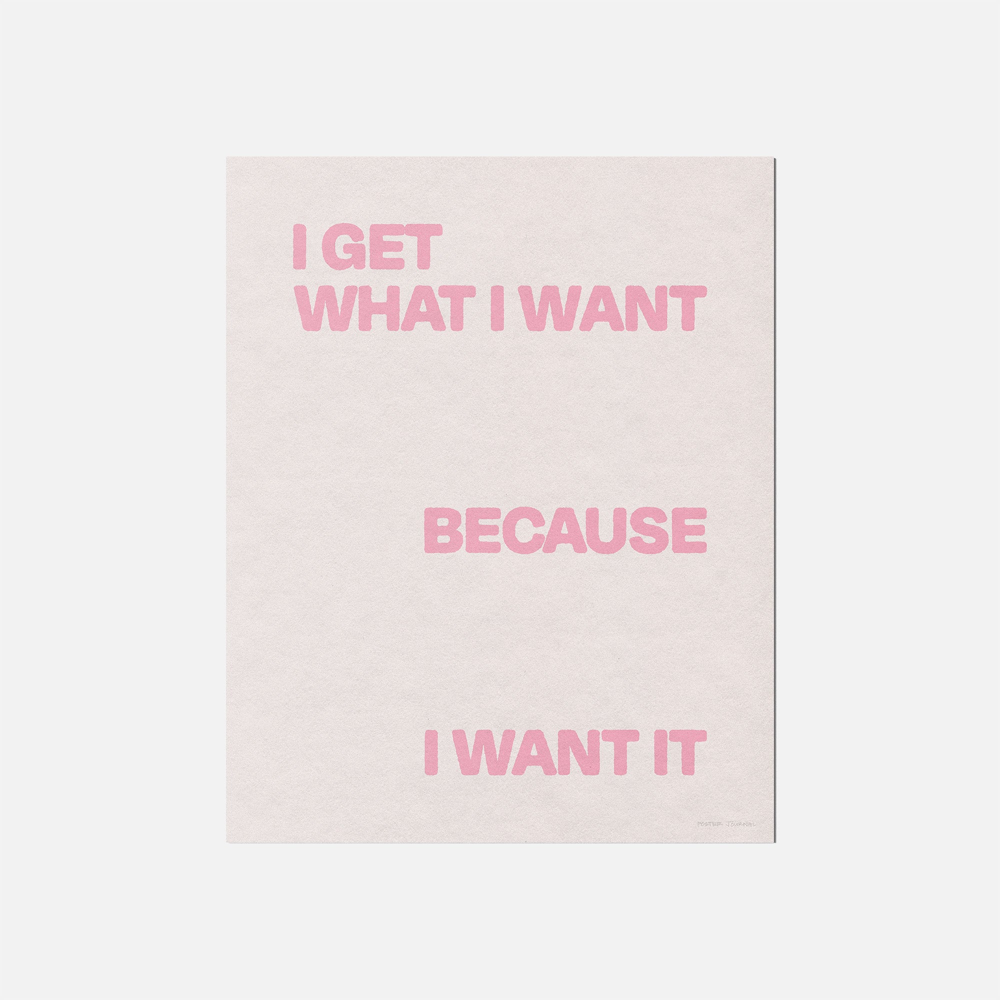 WANT PRINT