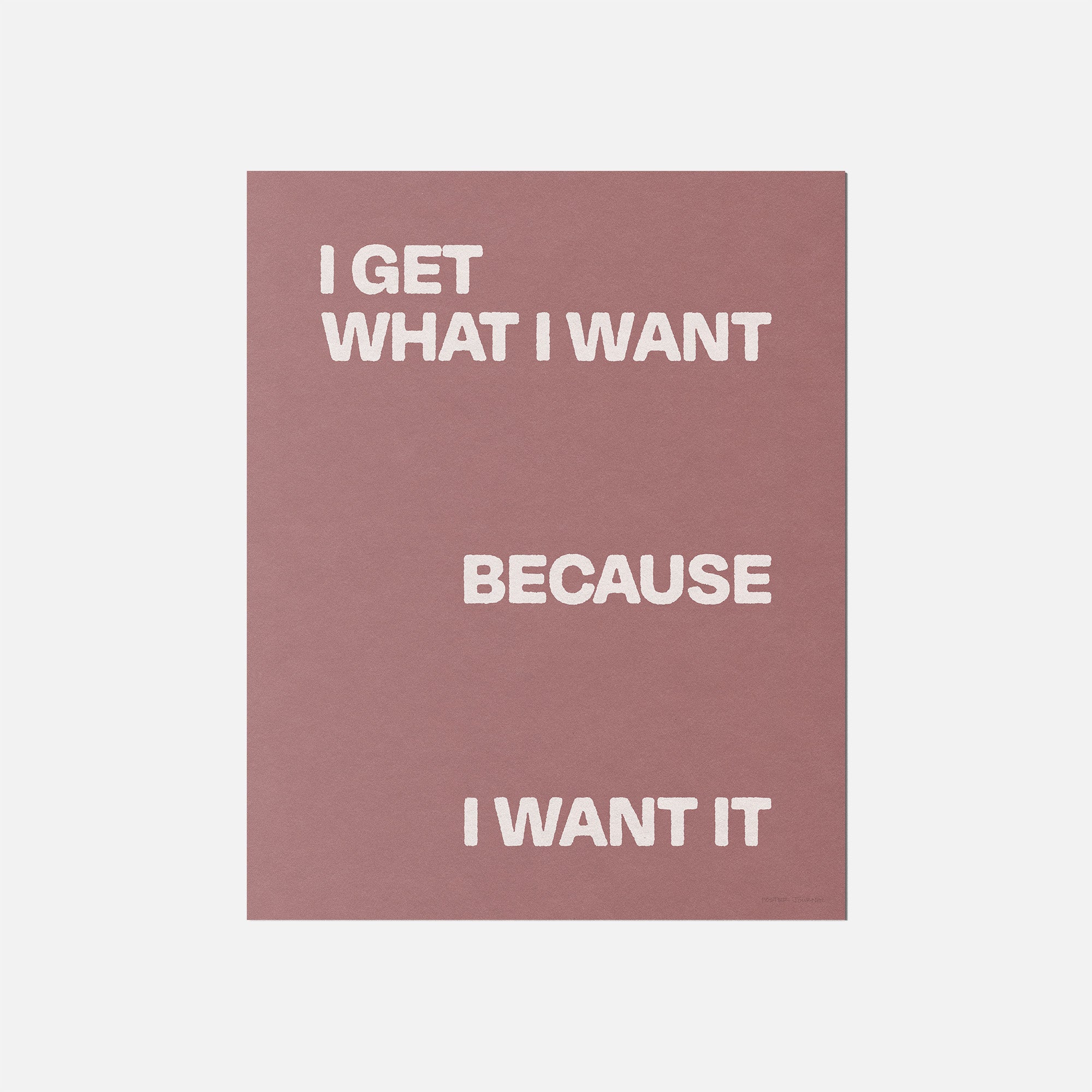 WANT PRINT