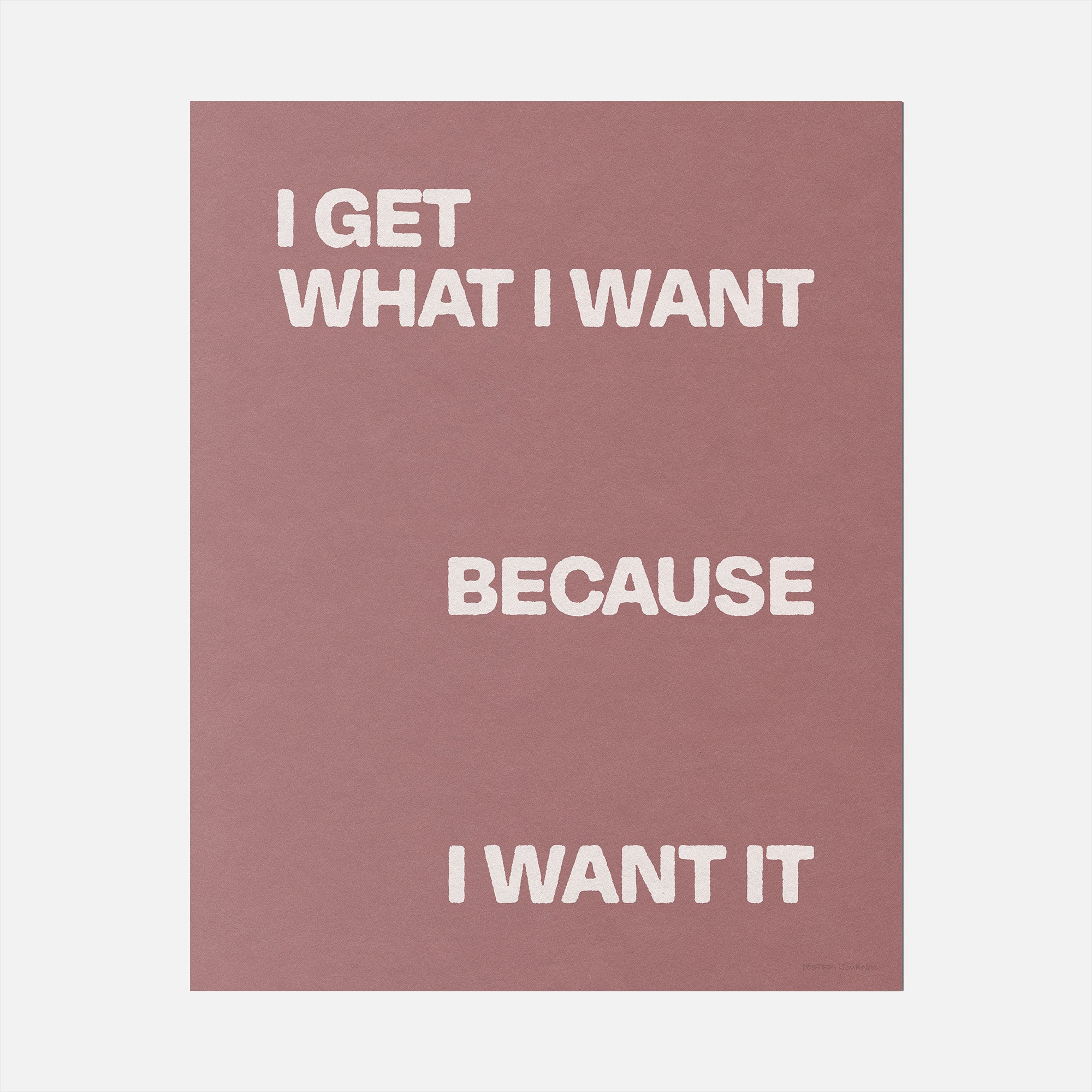 WANT PRINT