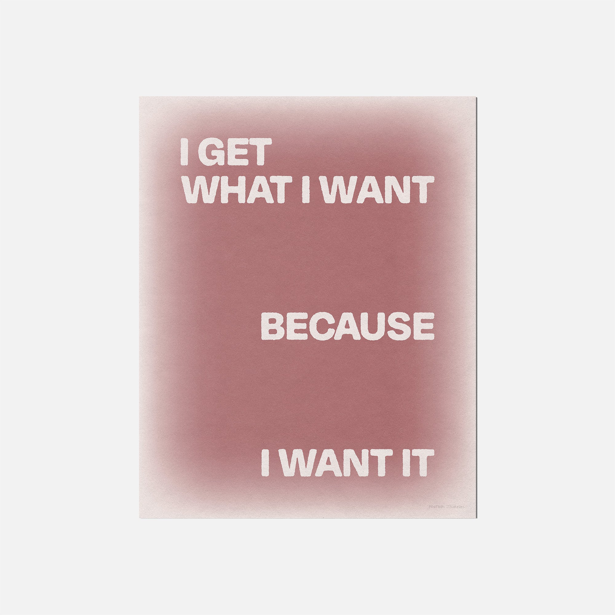 WANT PRINT