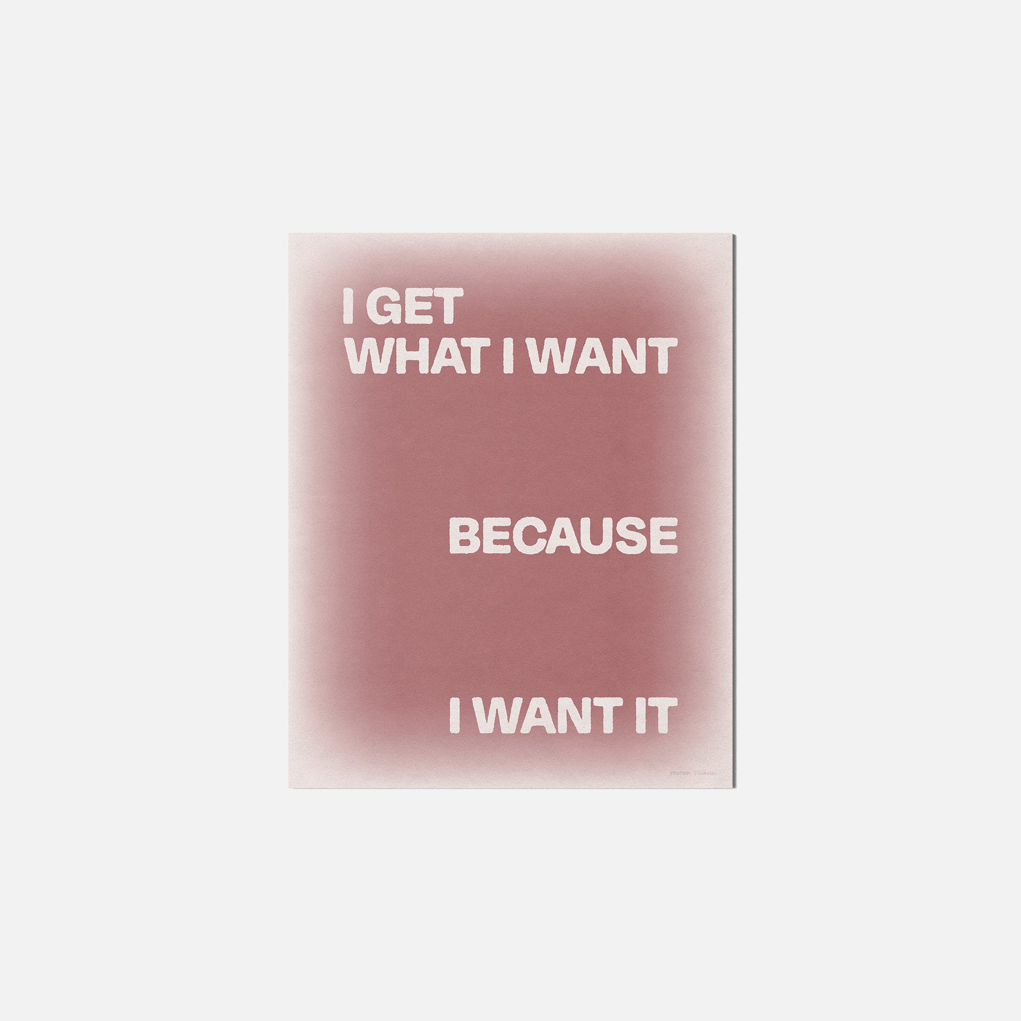 WANT PRINT