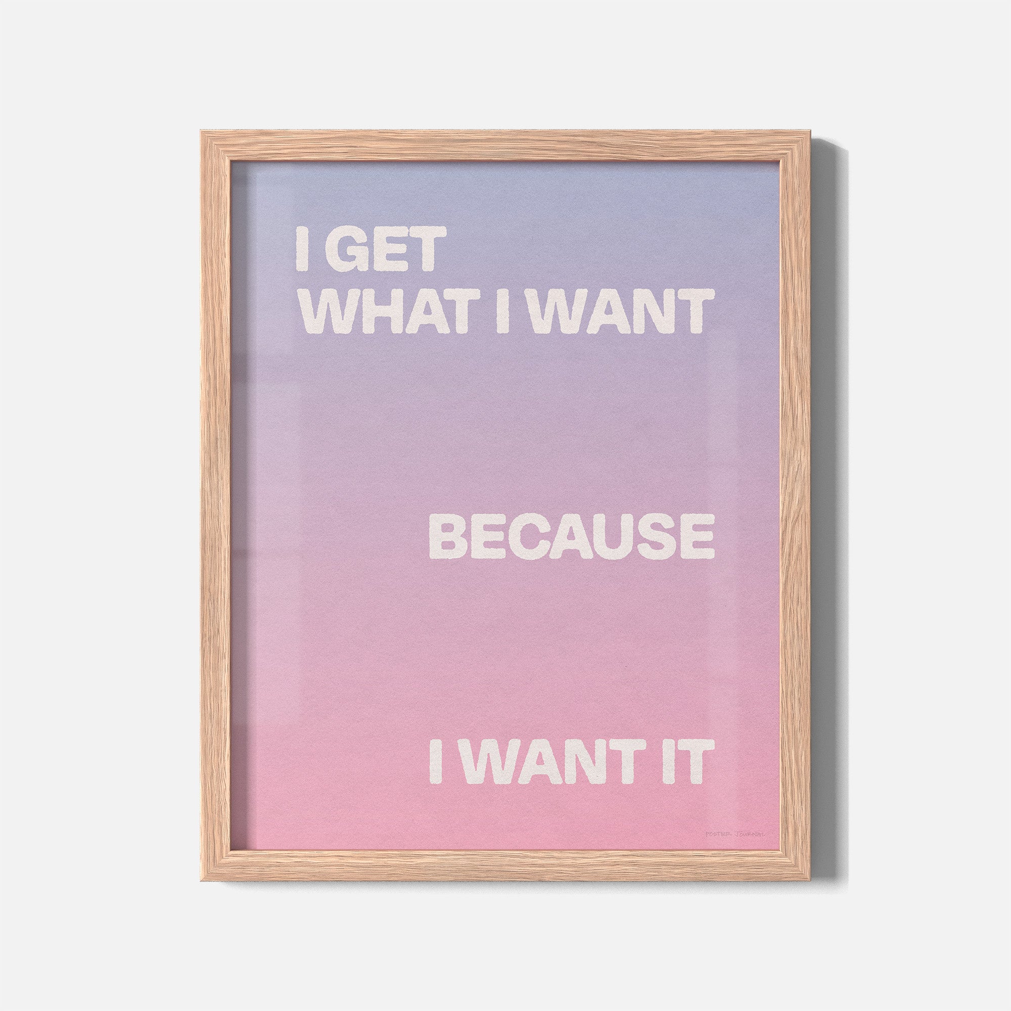 WANT PRINT