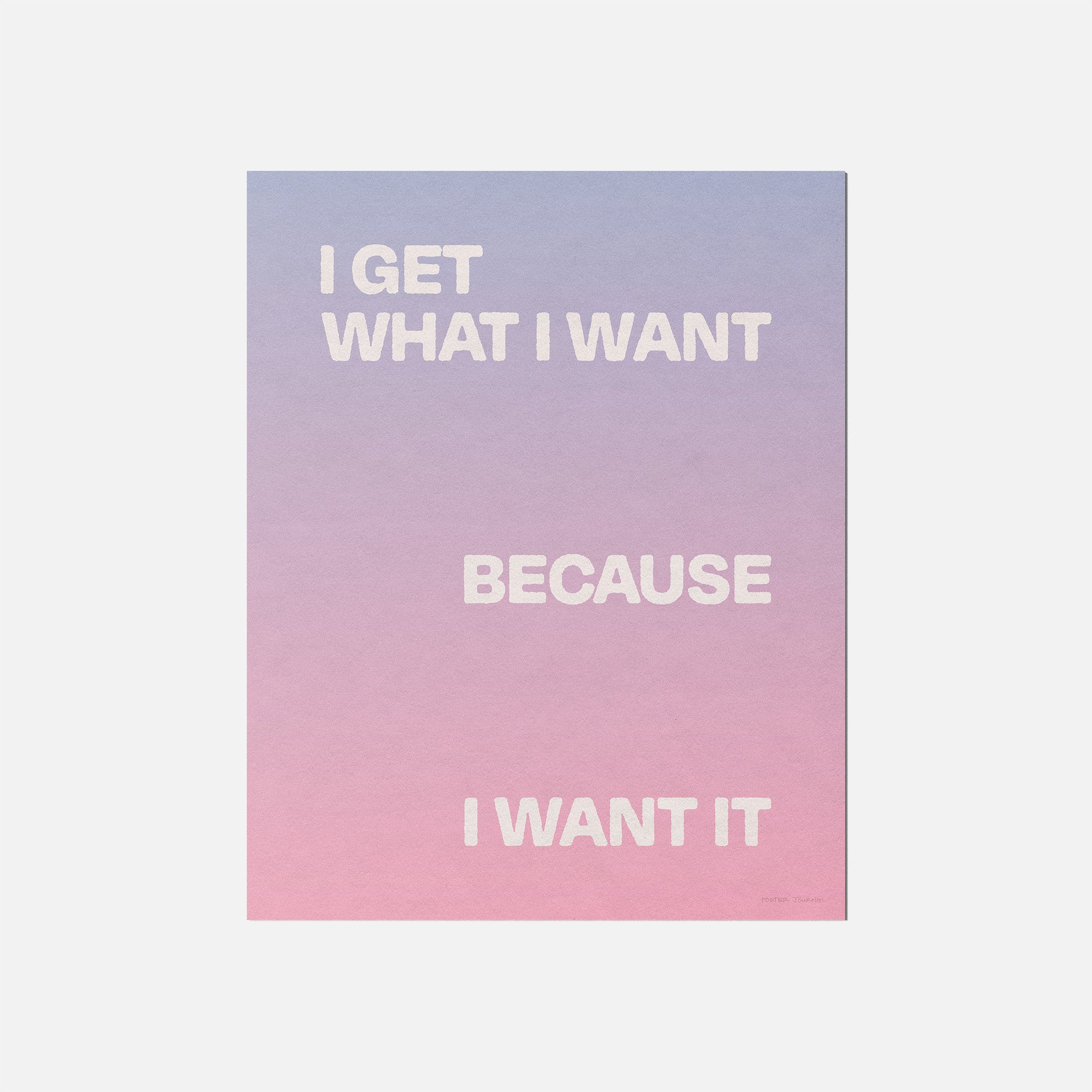 WANT PRINT