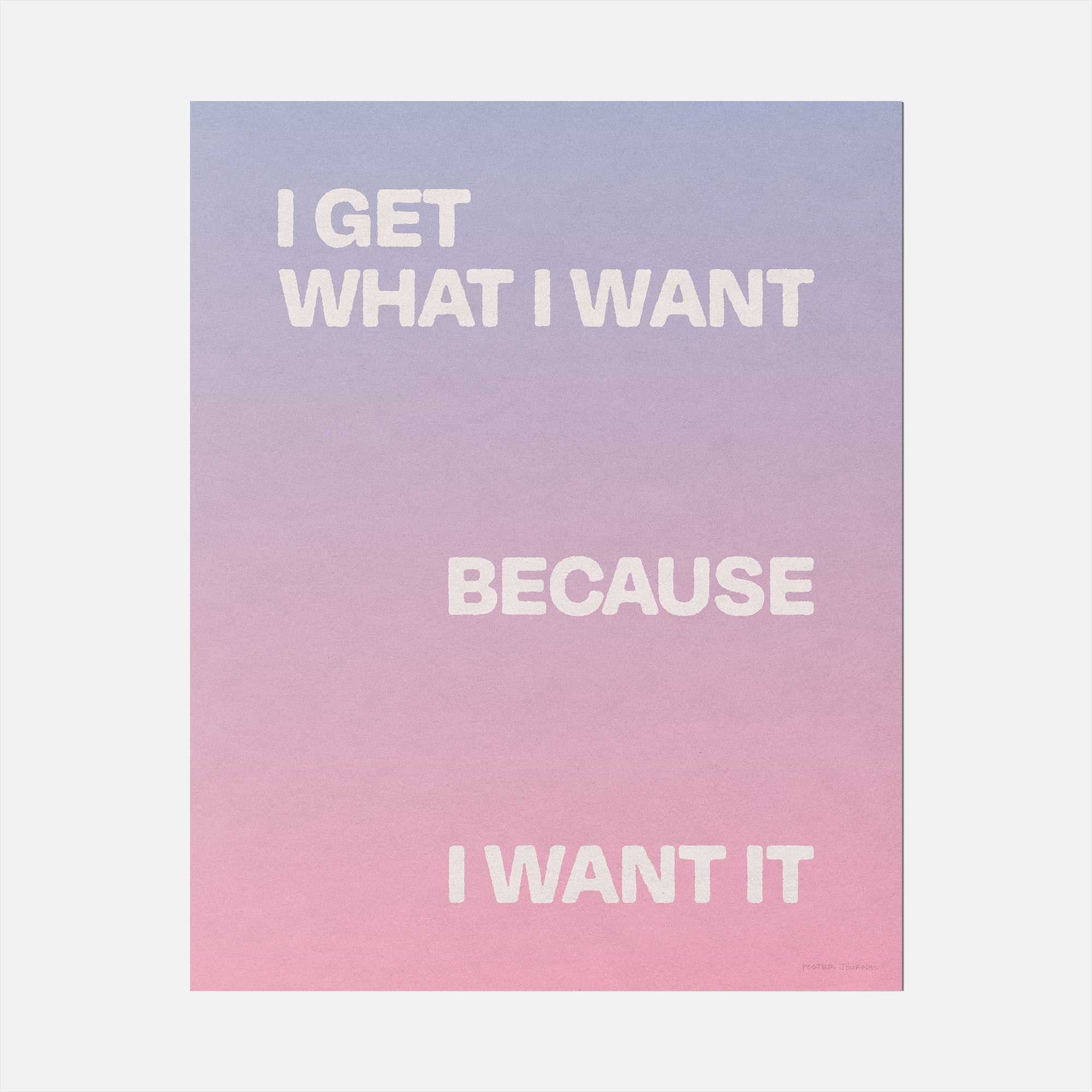 WANT PRINT