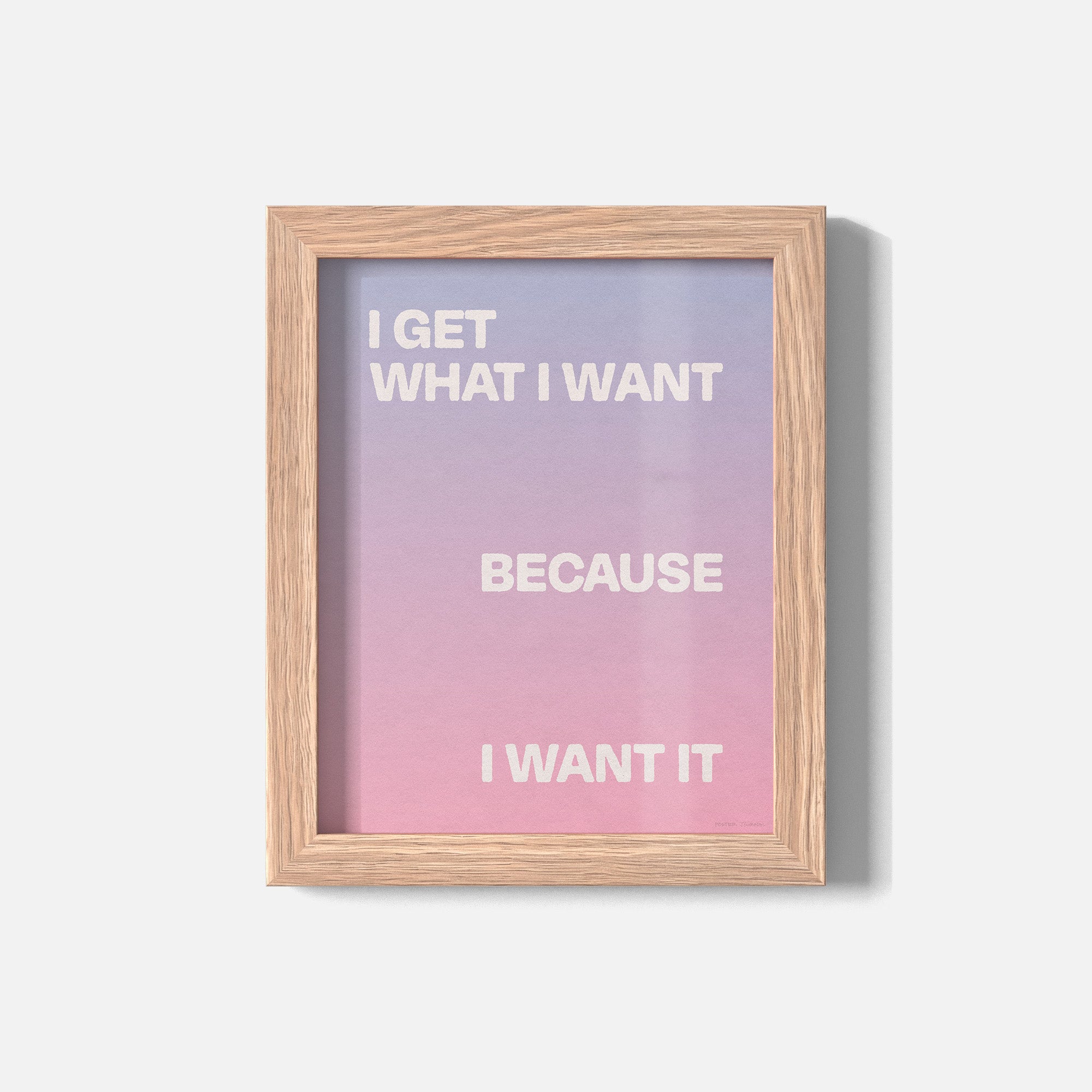 WANT PRINT