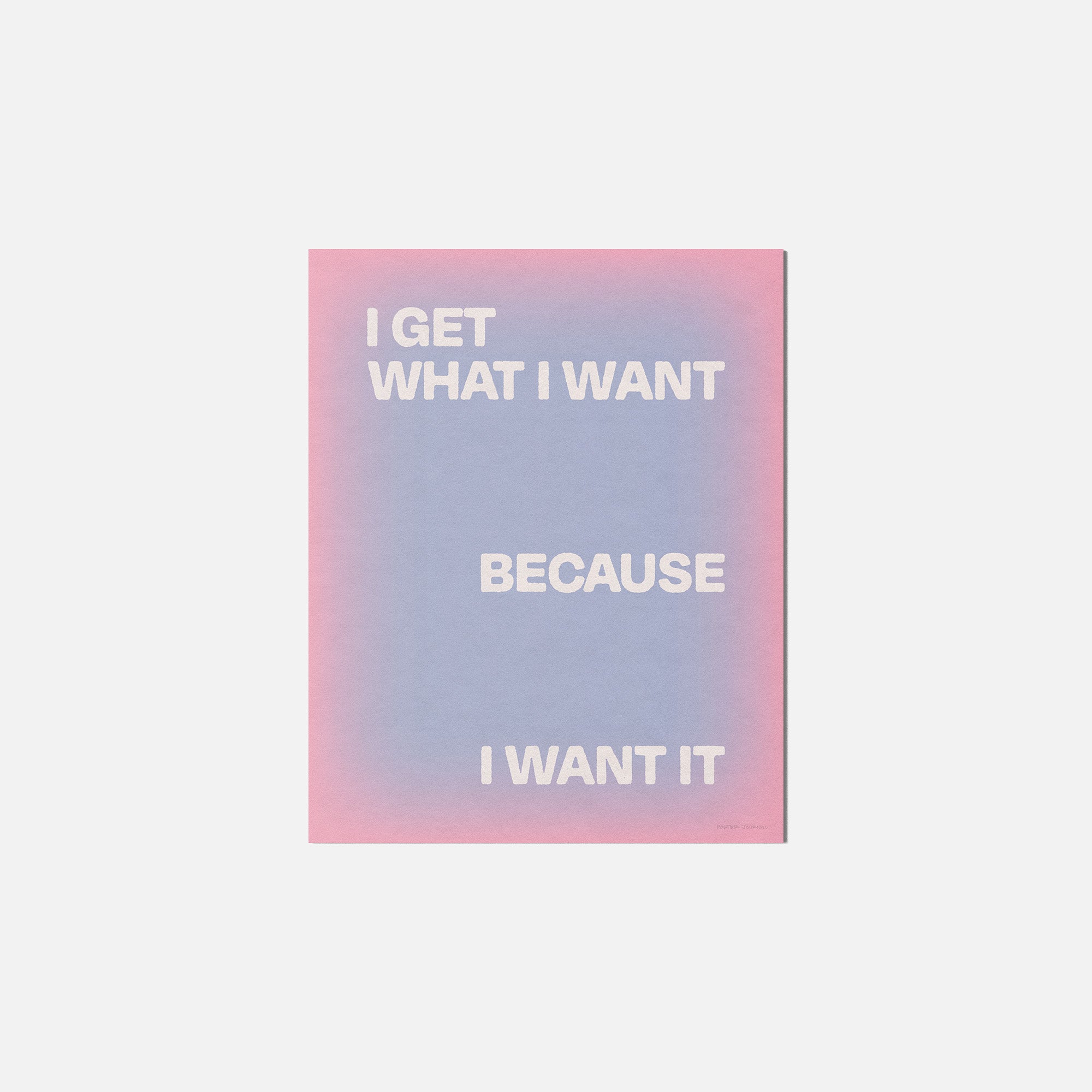WANT PRINT