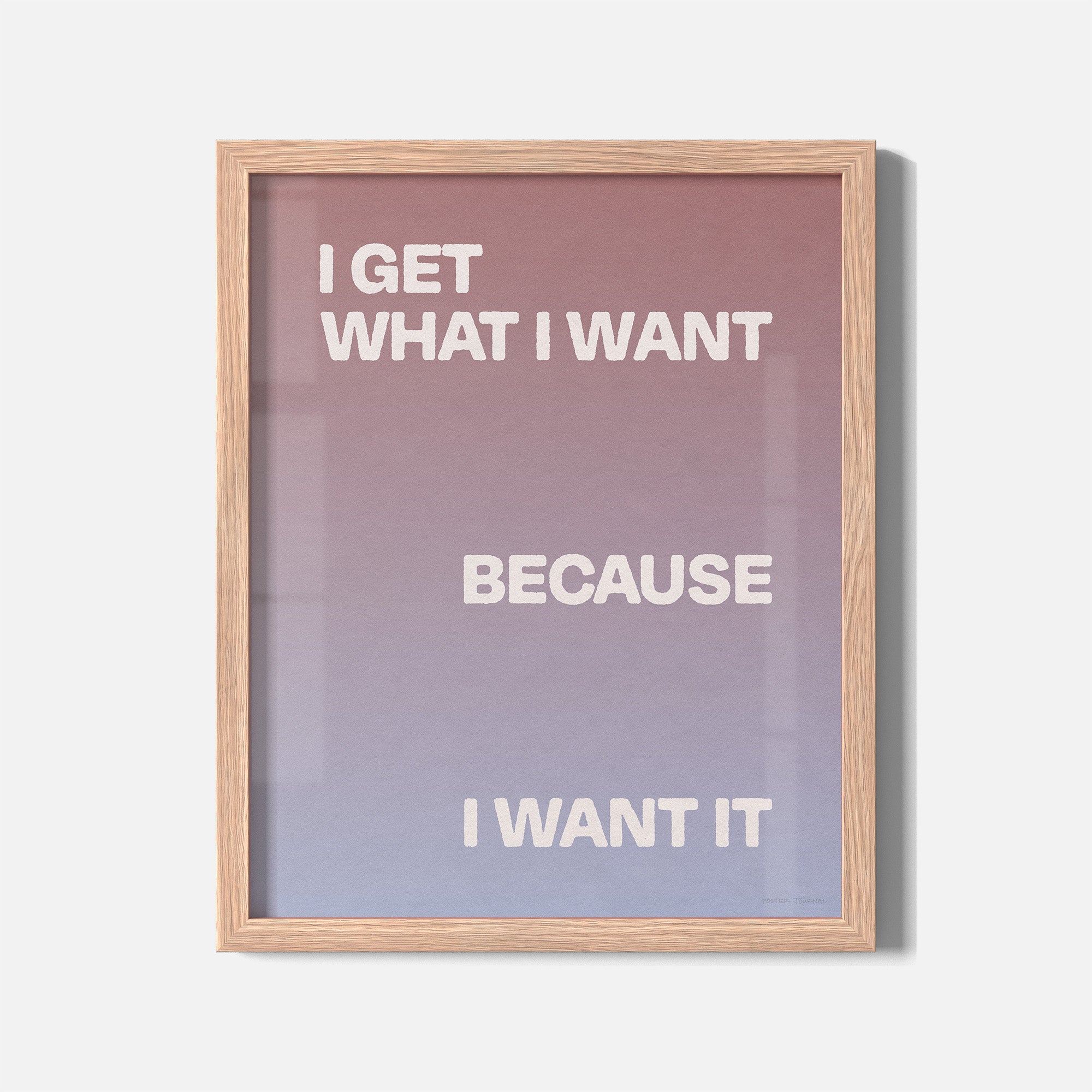 WANT PRINT