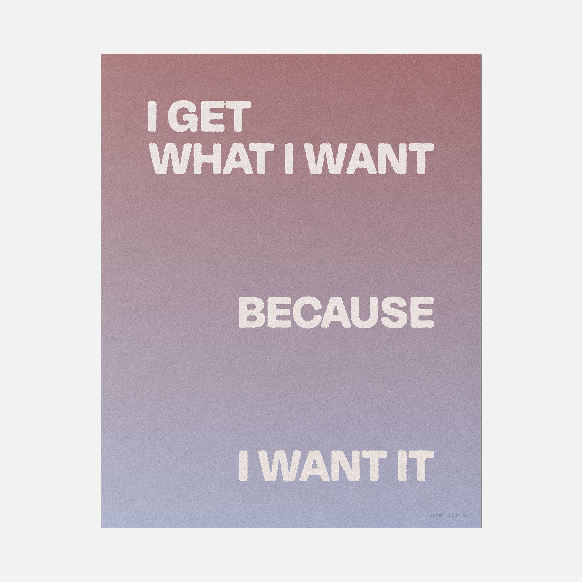 WANT PRINT