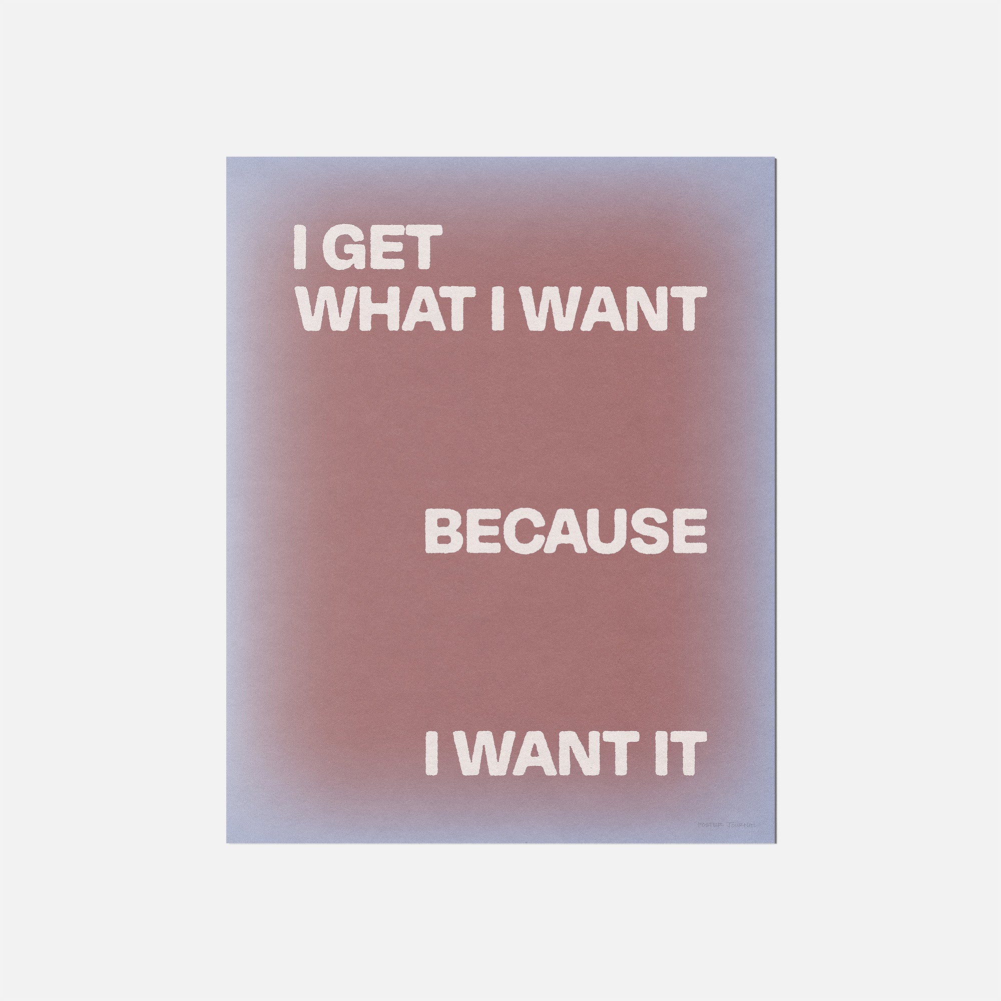 WANT PRINT