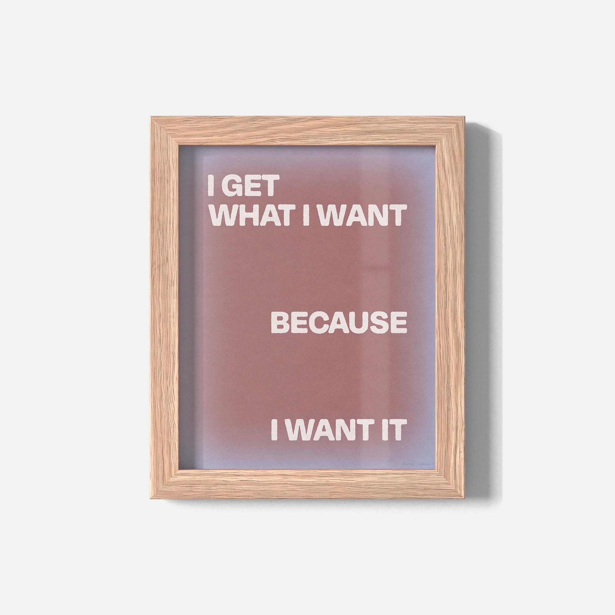WANT PRINT