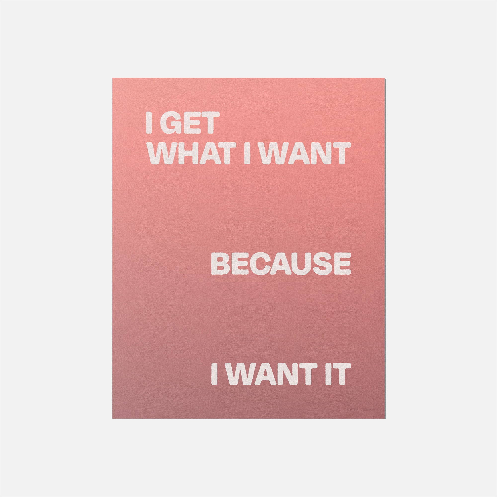WANT PRINT