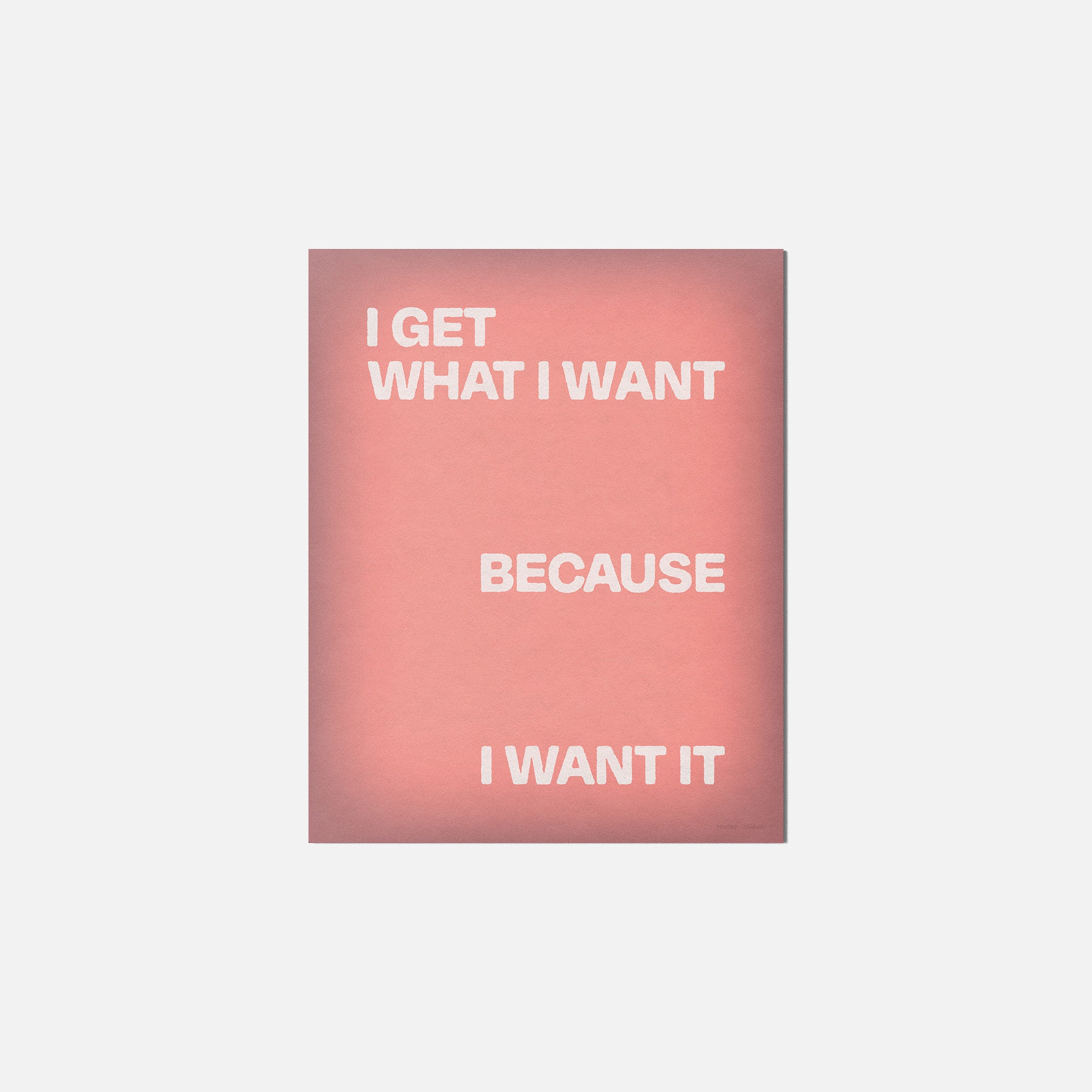 WANT PRINT