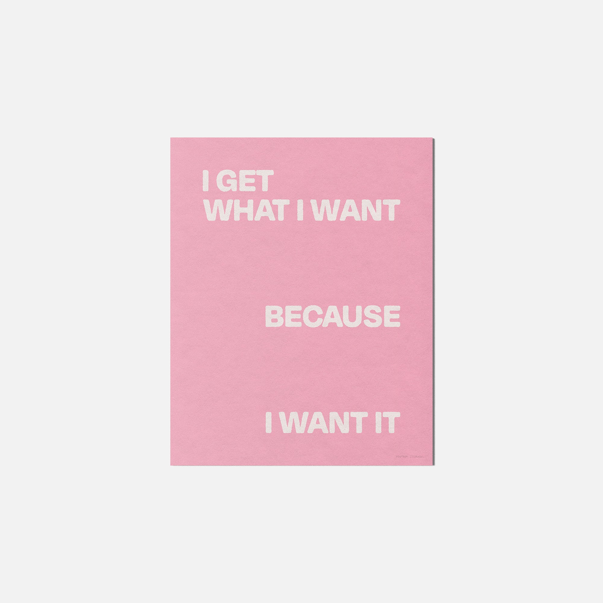 WANT PRINT