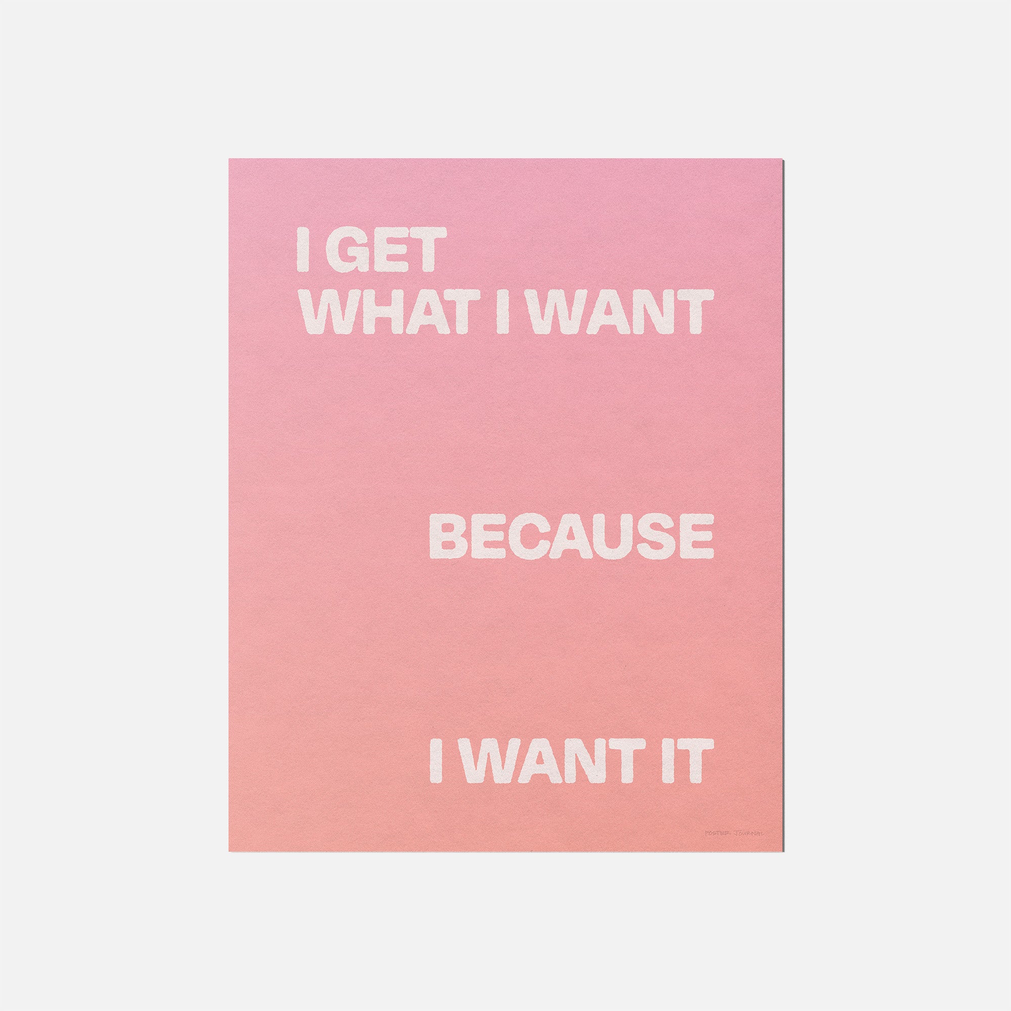 WANT PRINT