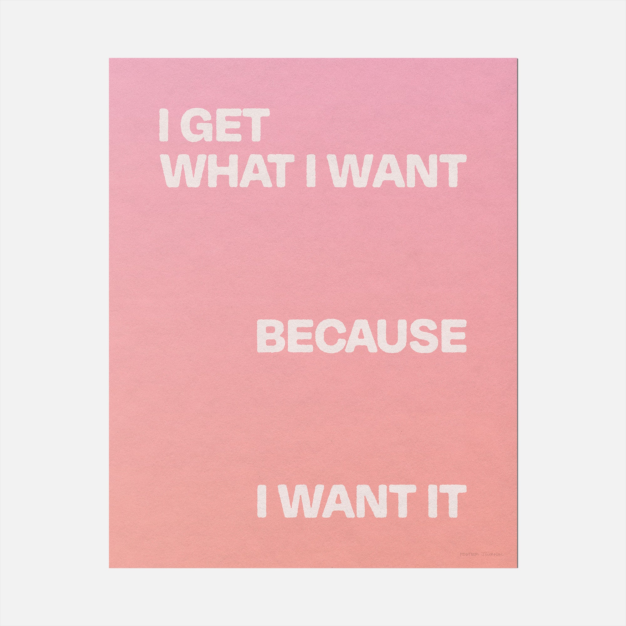WANT PRINT