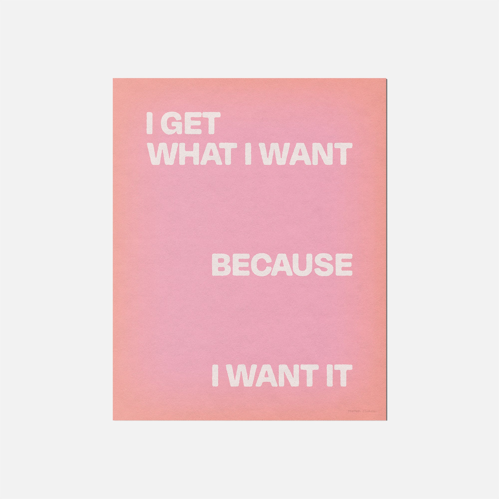 WANT PRINT