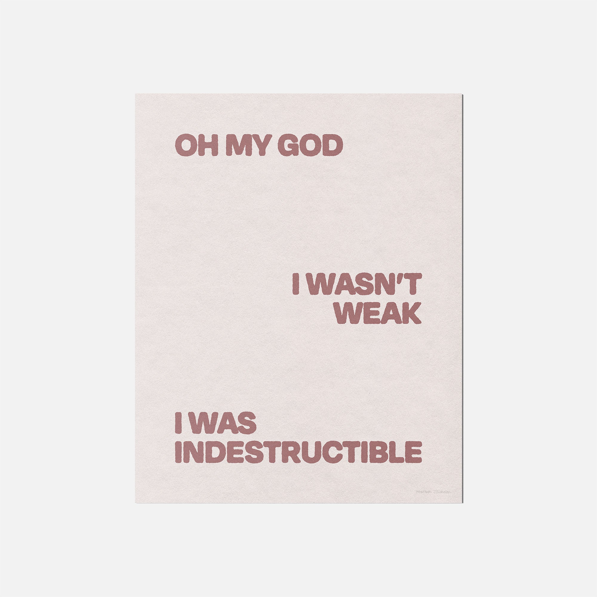 WEAK PRINT