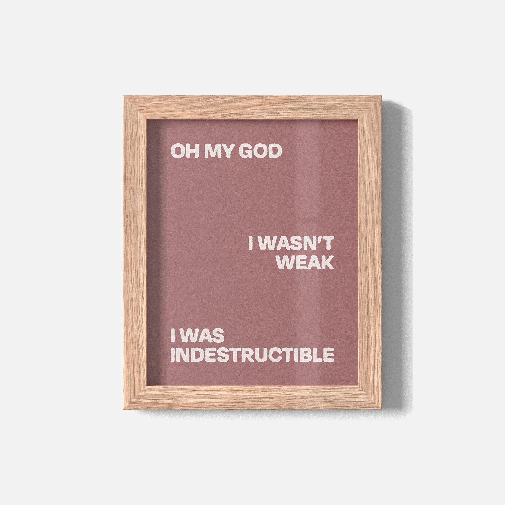 WEAK PRINT
