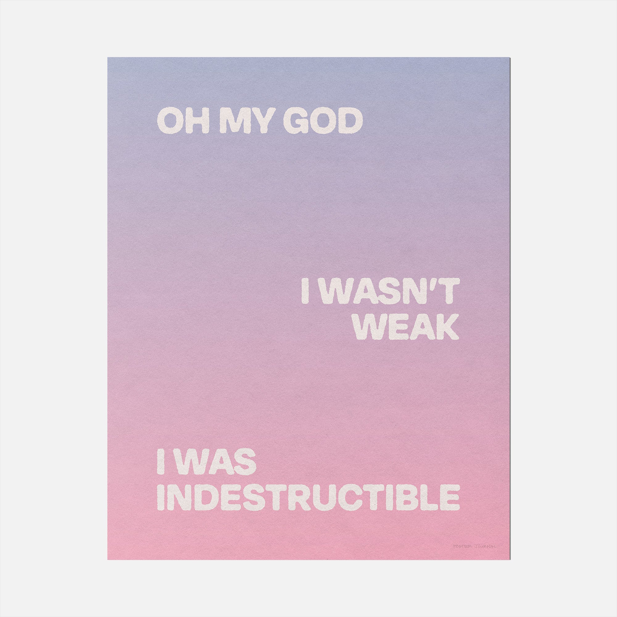 WEAK PRINT