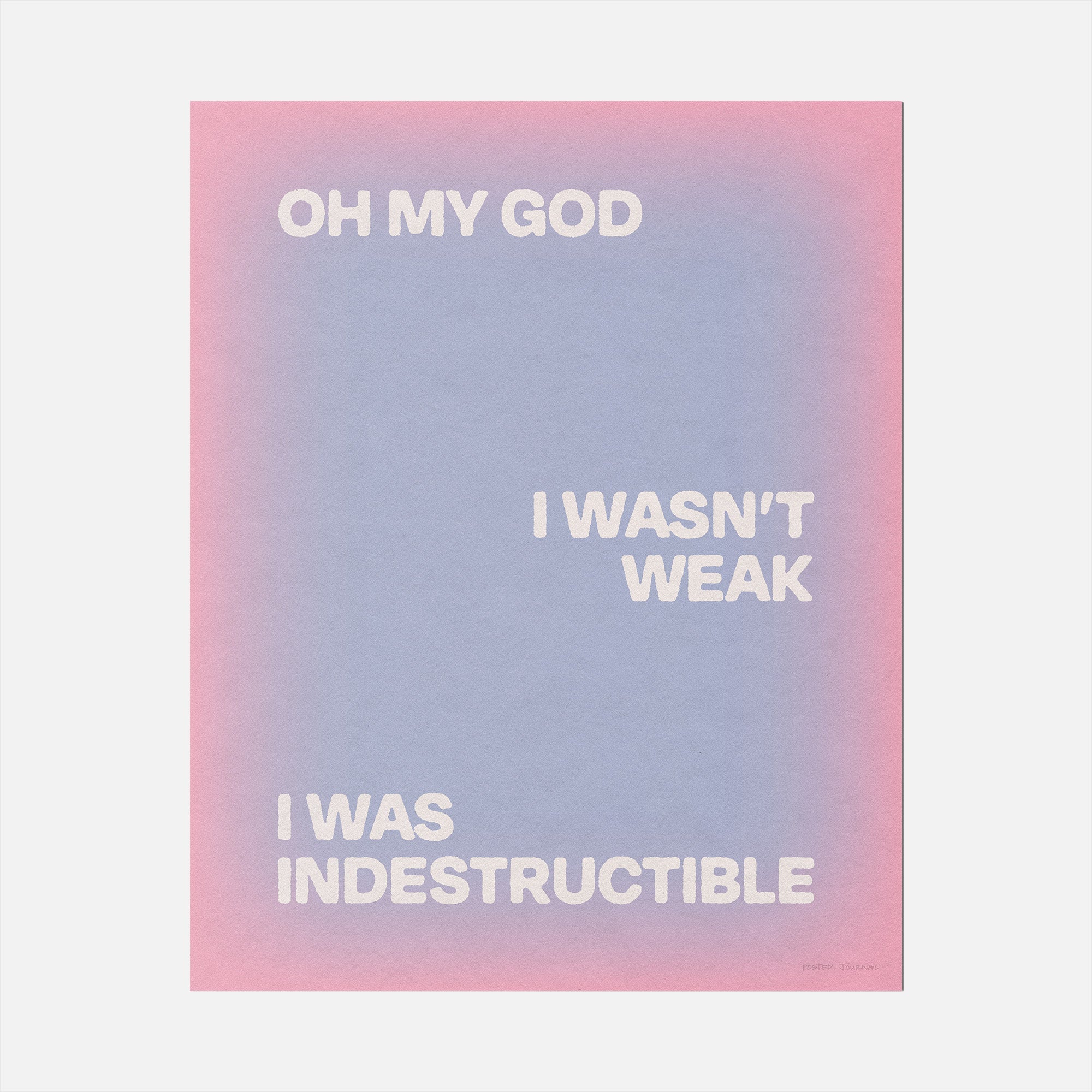 WEAK PRINT