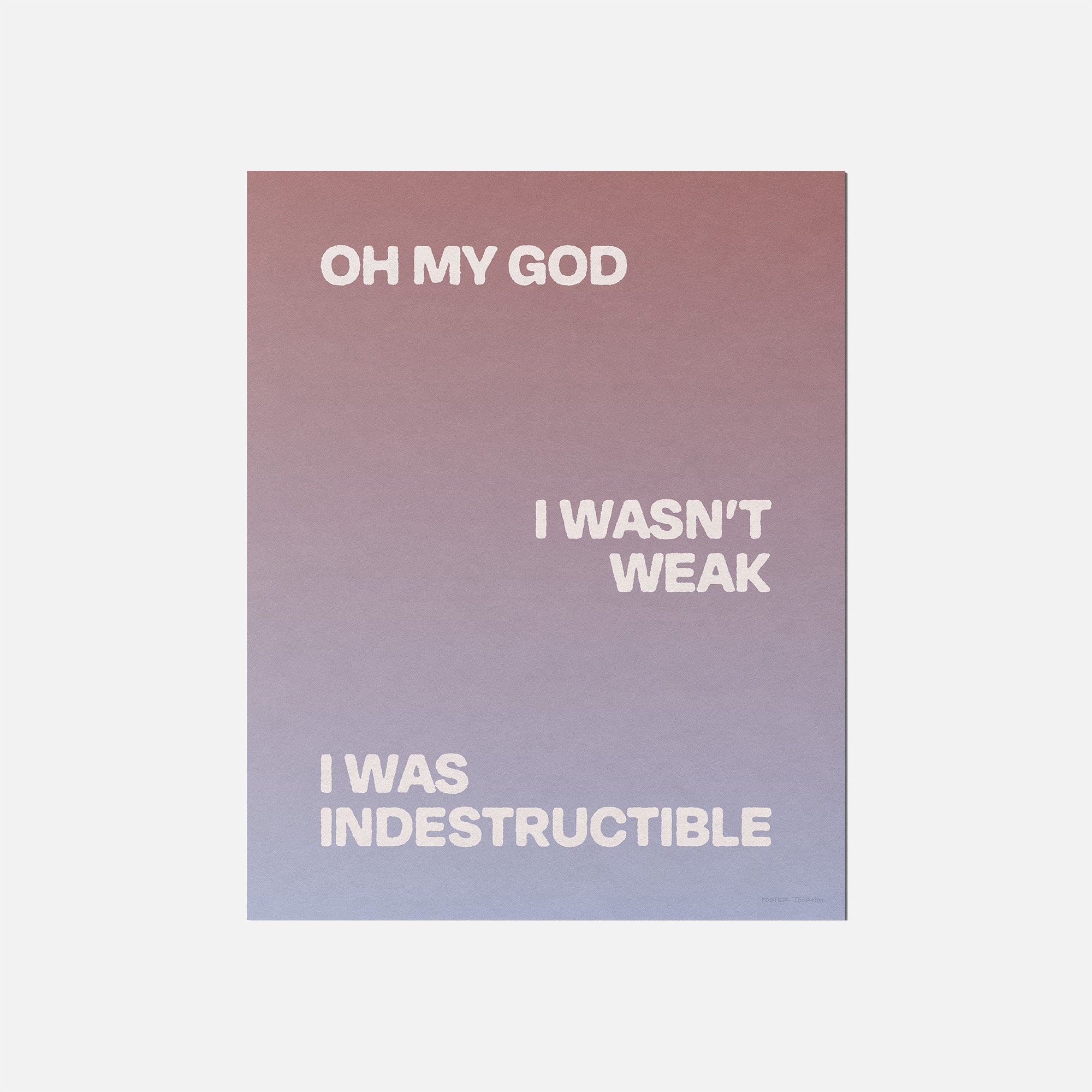 WEAK PRINT