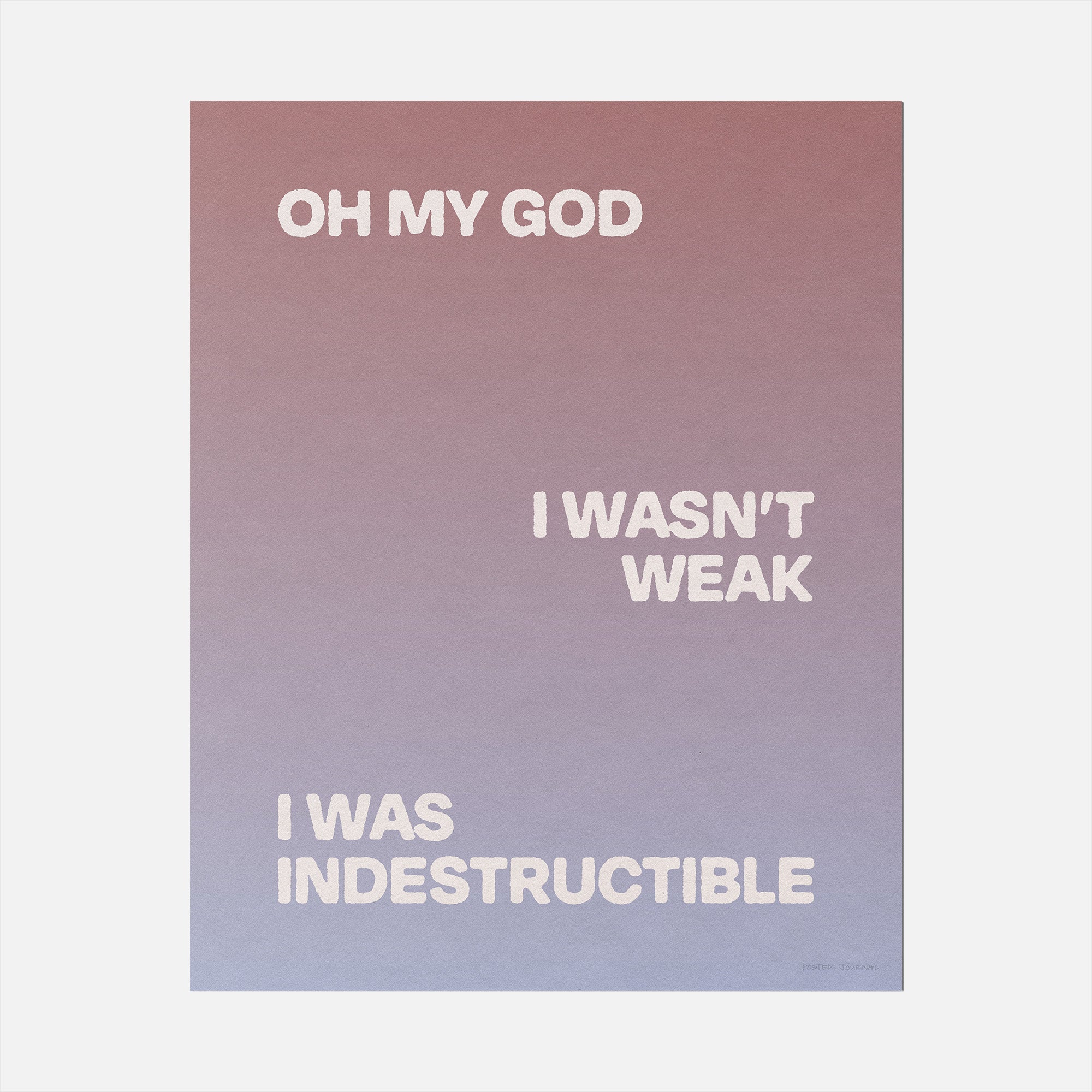WEAK PRINT