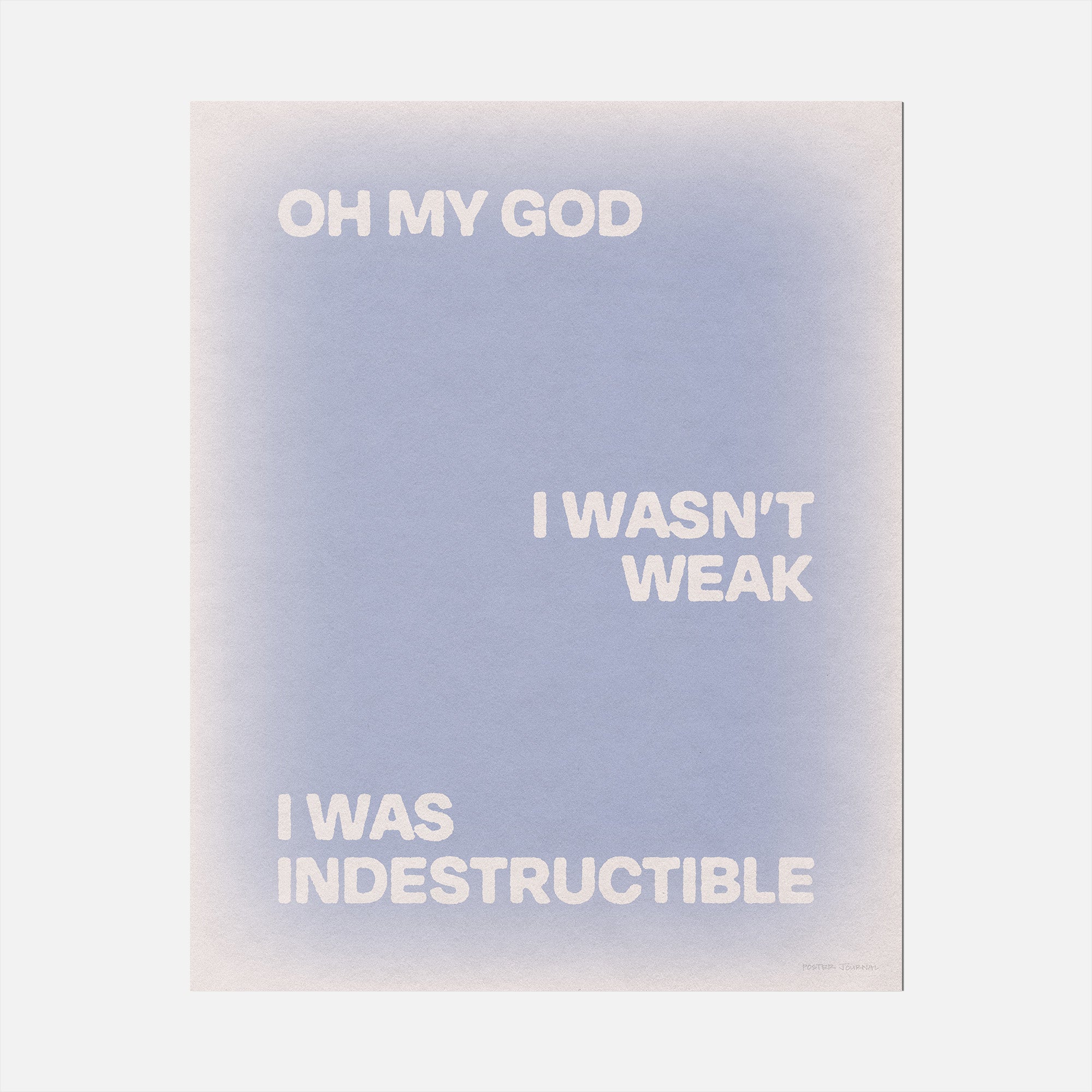 WEAK PRINT