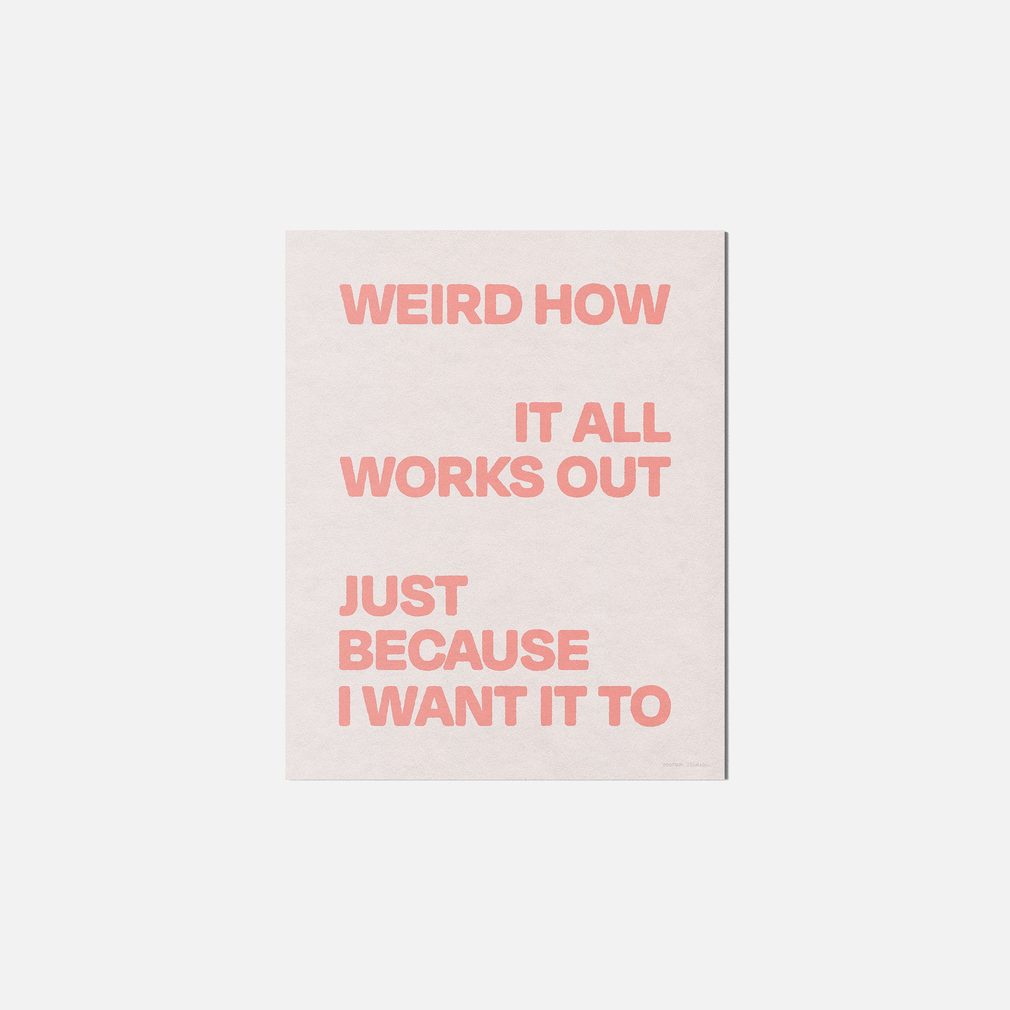 WEIRD PRINT