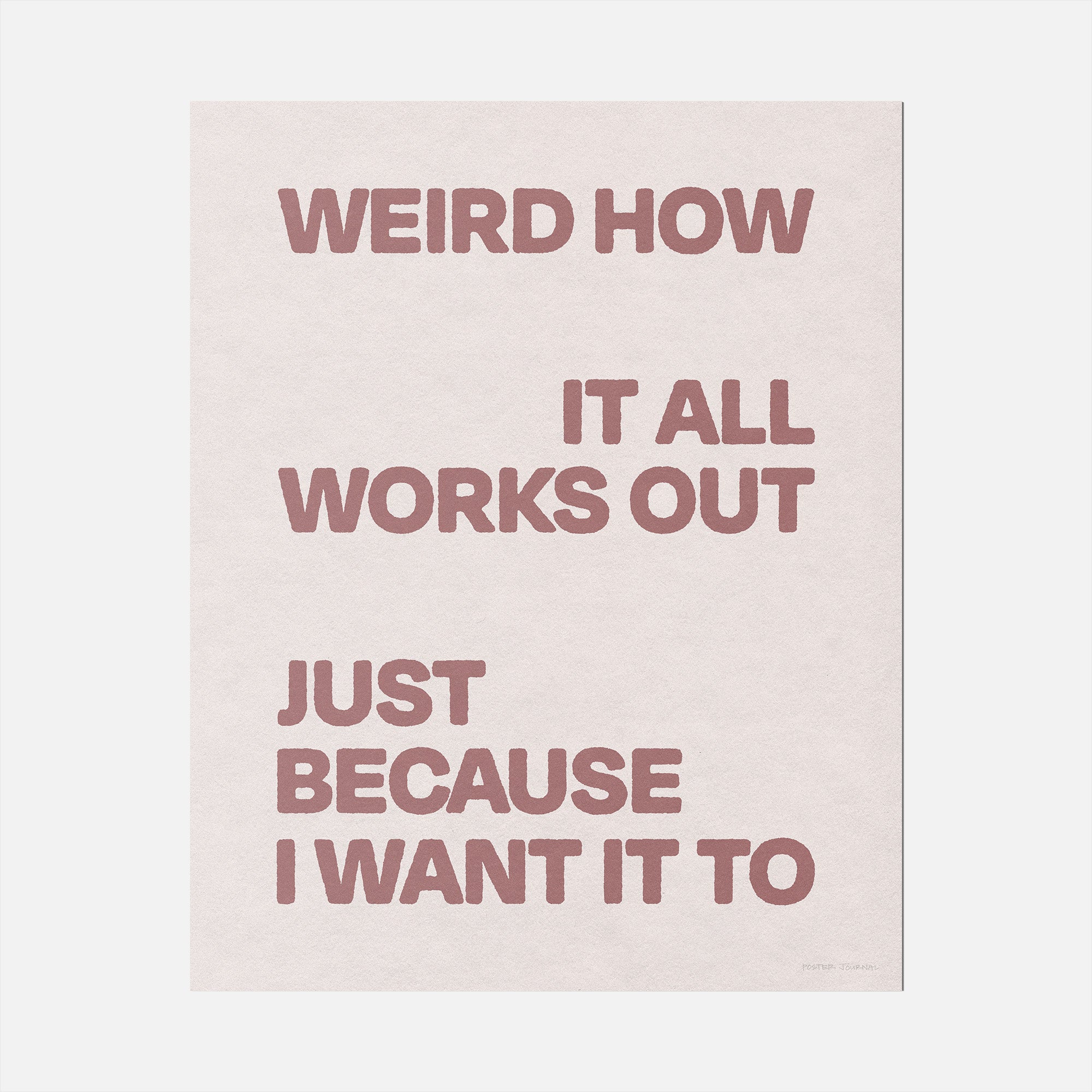 WEIRD PRINT