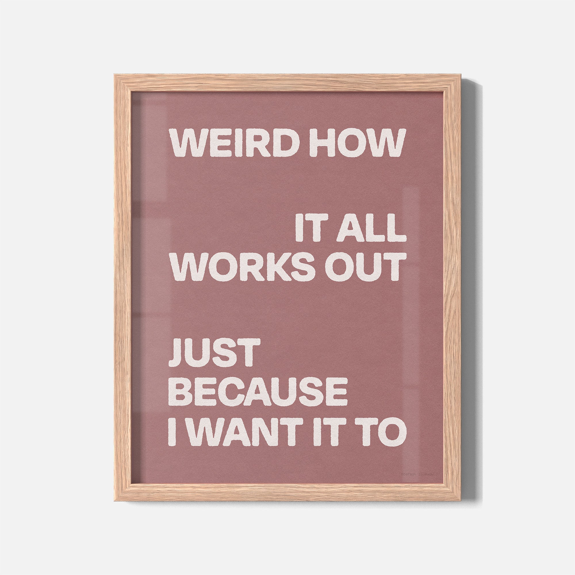 WEIRD PRINT