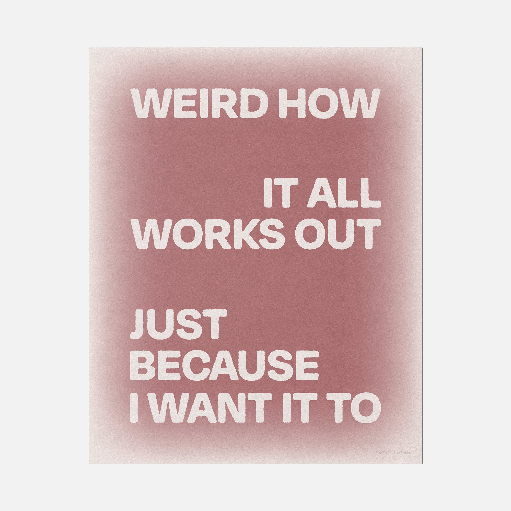 WEIRD PRINT