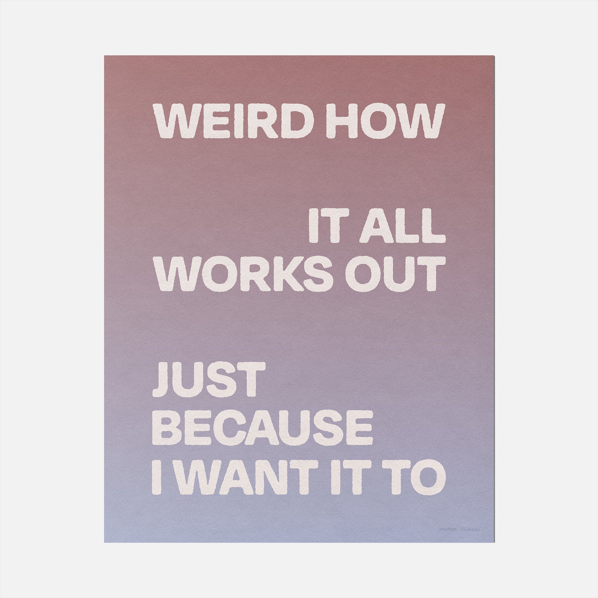 WEIRD PRINT