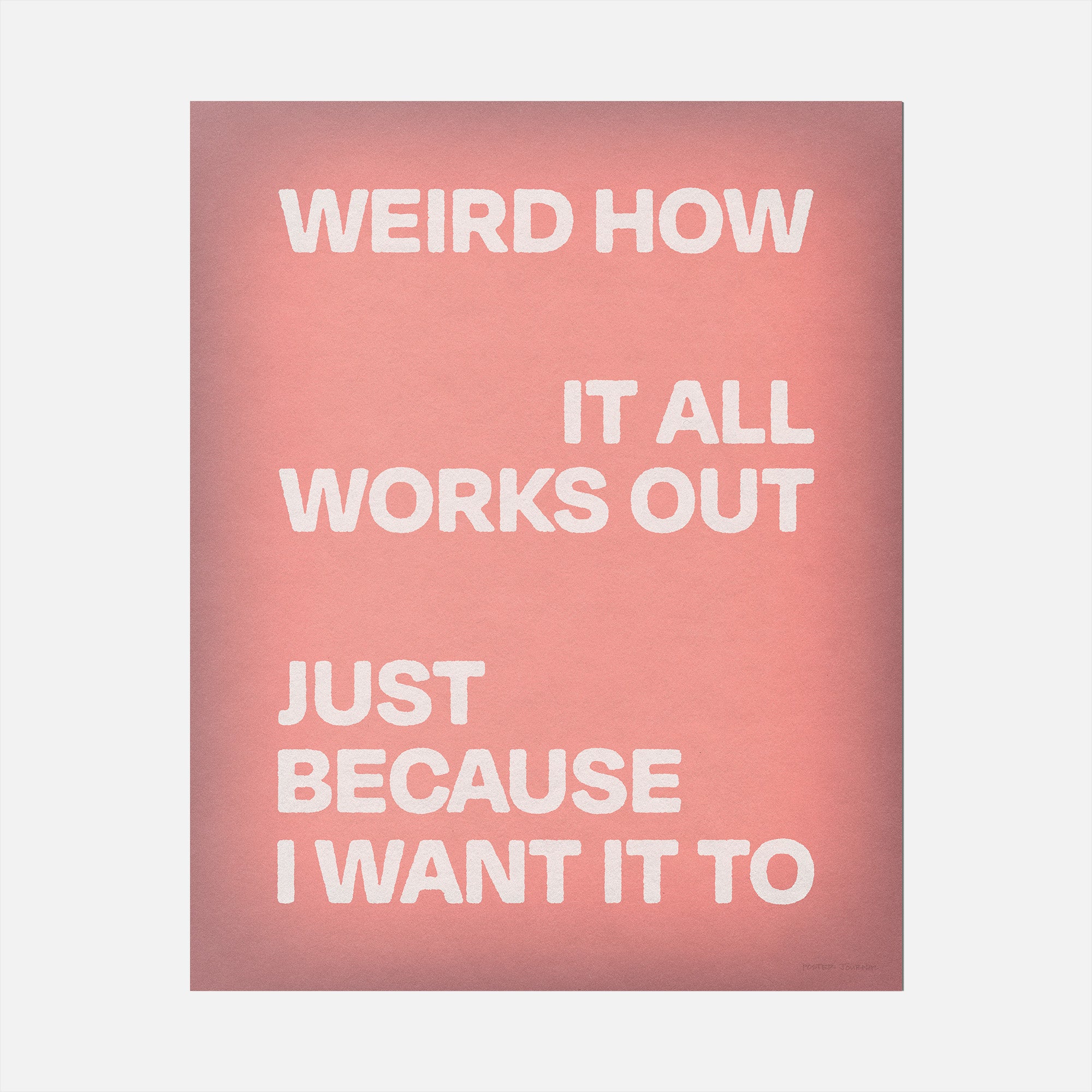 WEIRD PRINT