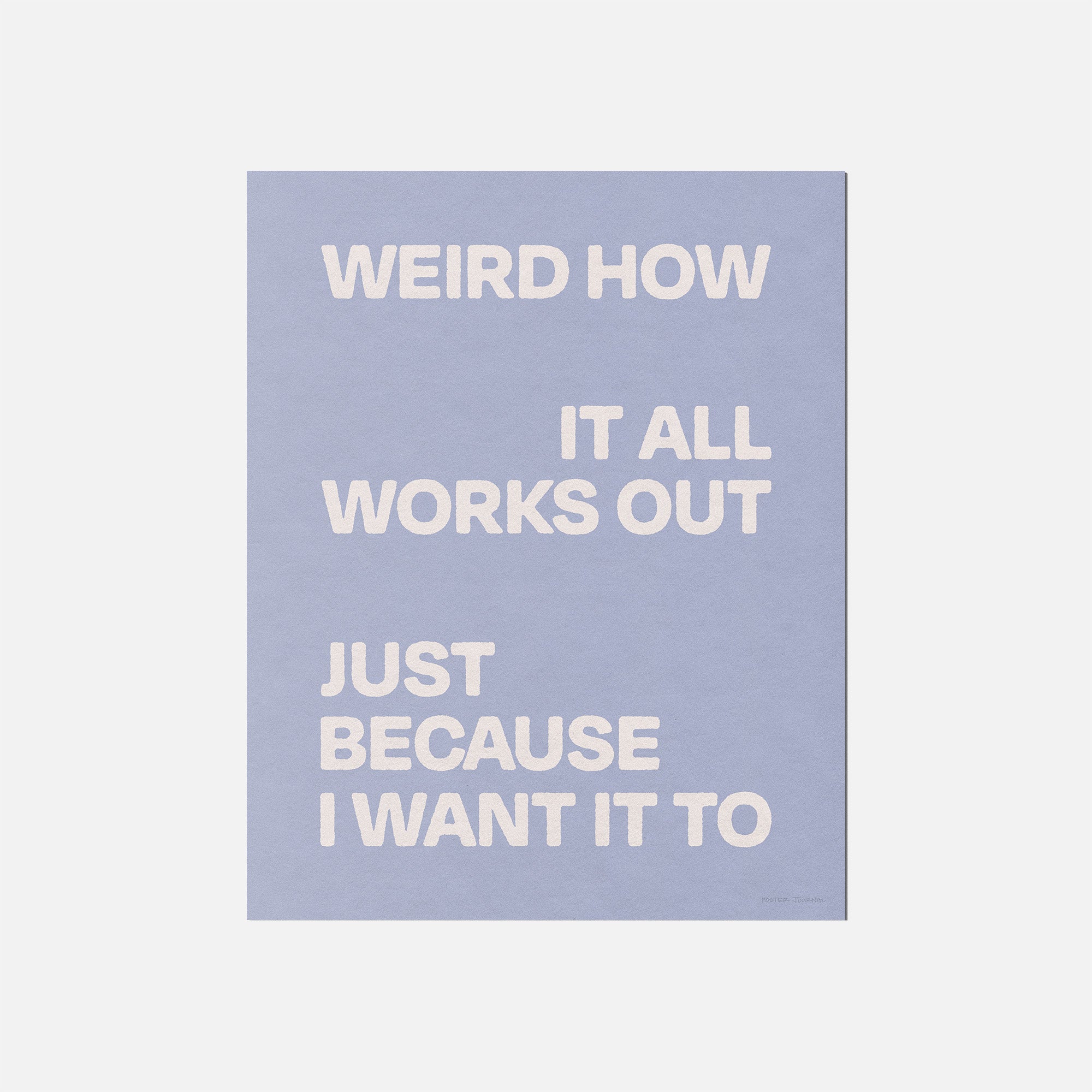 WEIRD PRINT