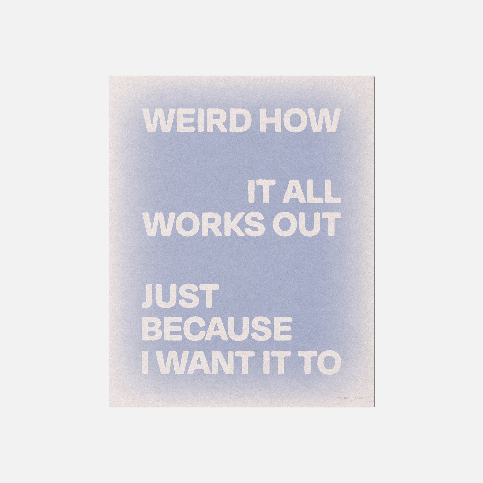 WEIRD PRINT