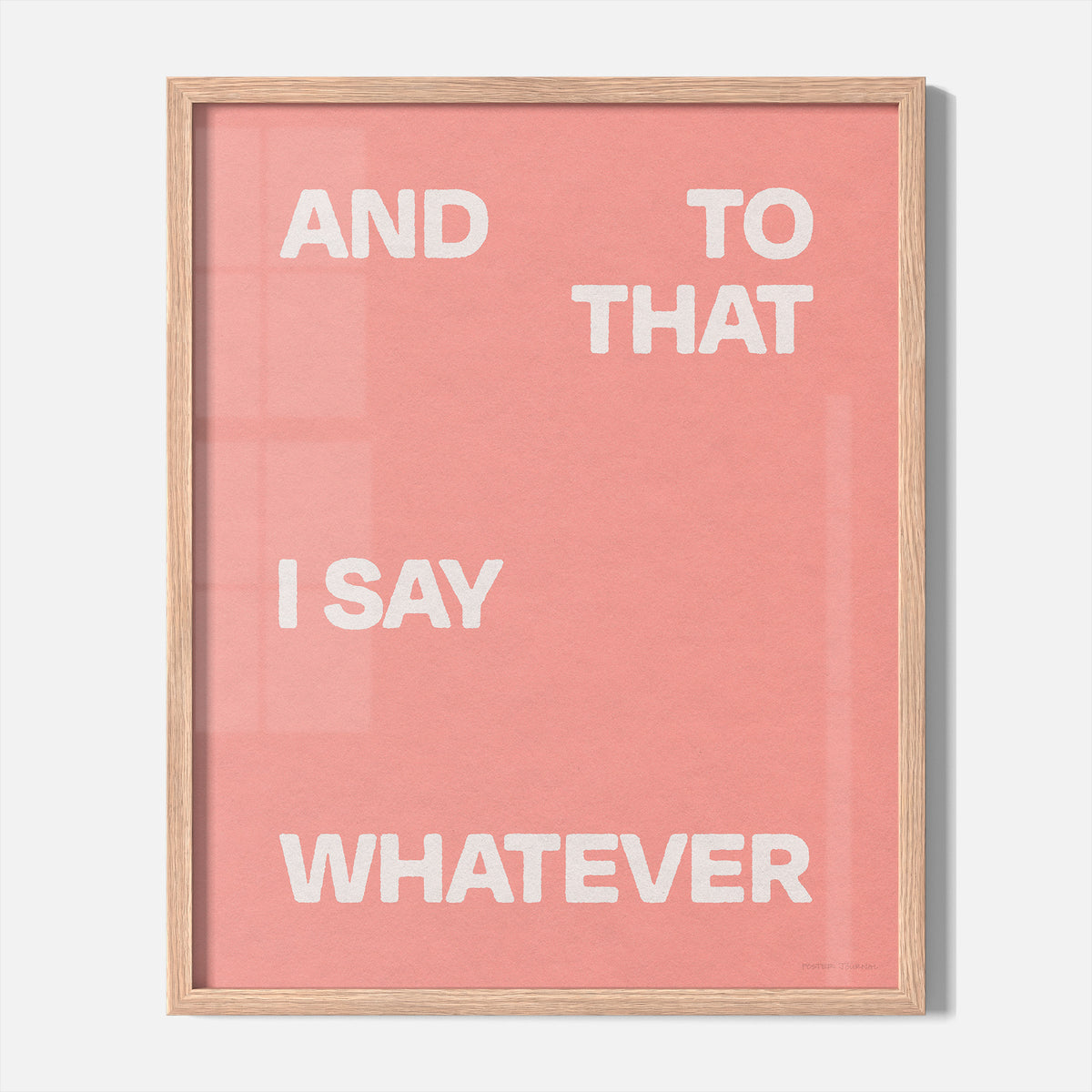 WHATEVER PRINT