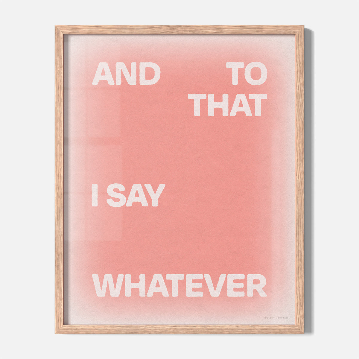 WHATEVER PRINT