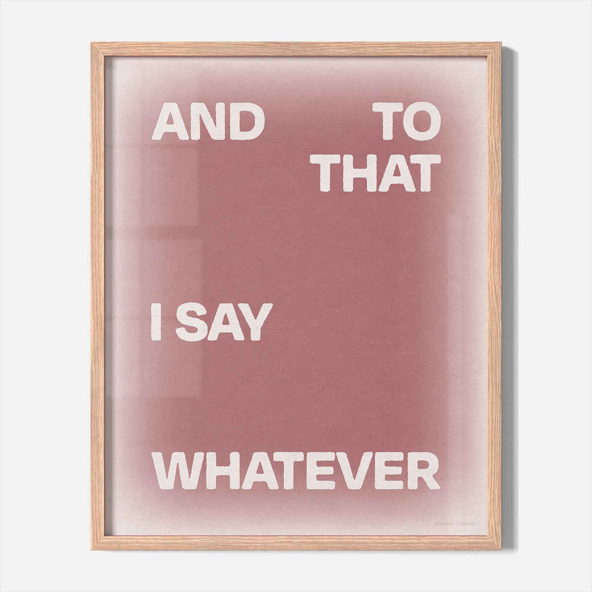 WHATEVER PRINT