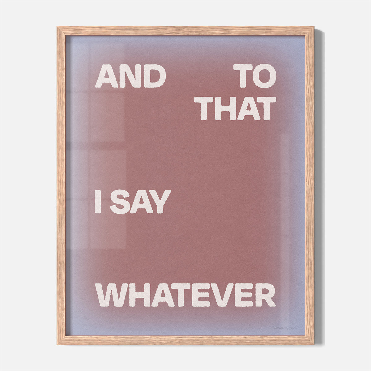 WHATEVER PRINT