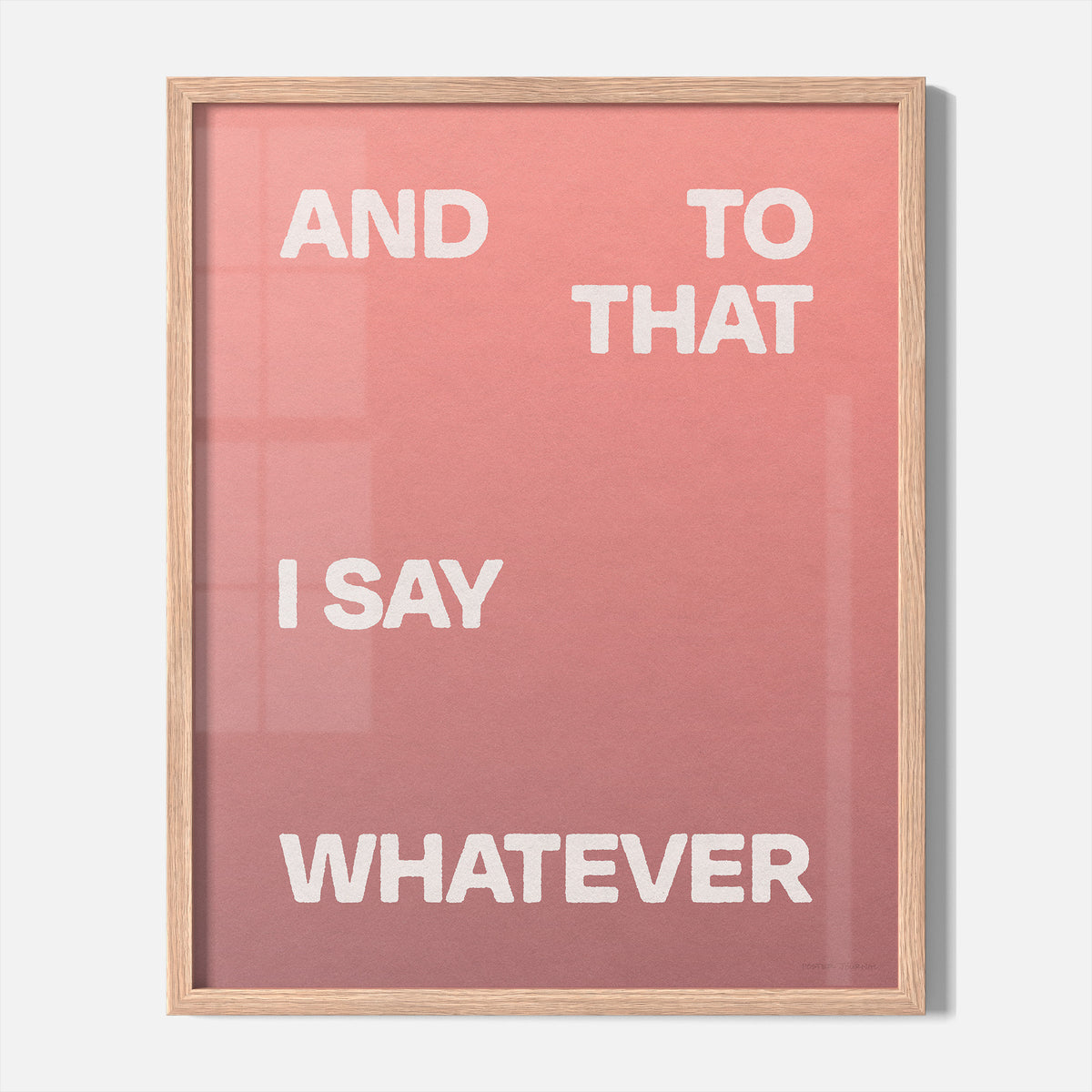 WHATEVER PRINT