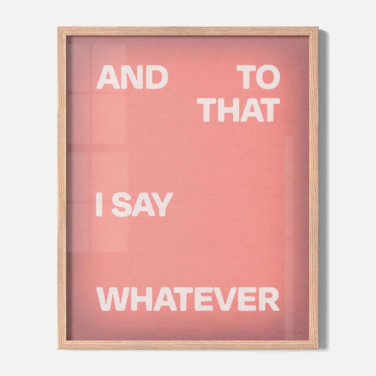 WHATEVER PRINT