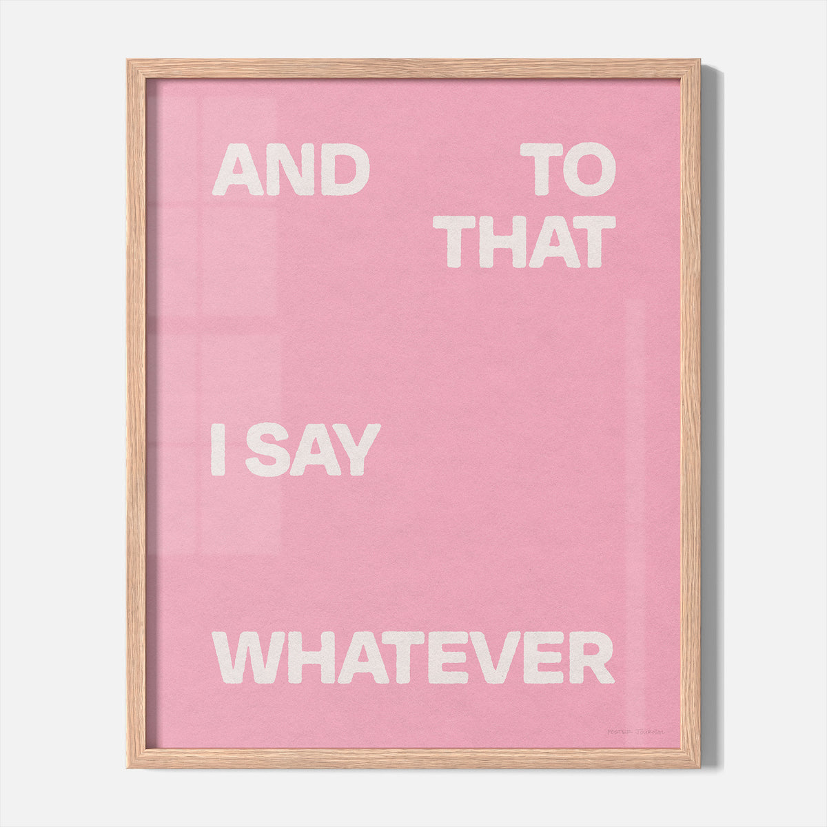 WHATEVER PRINT