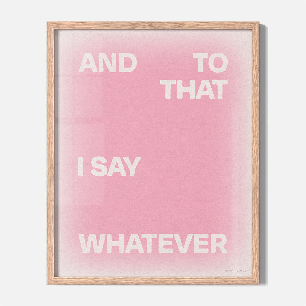 WHATEVER PRINT