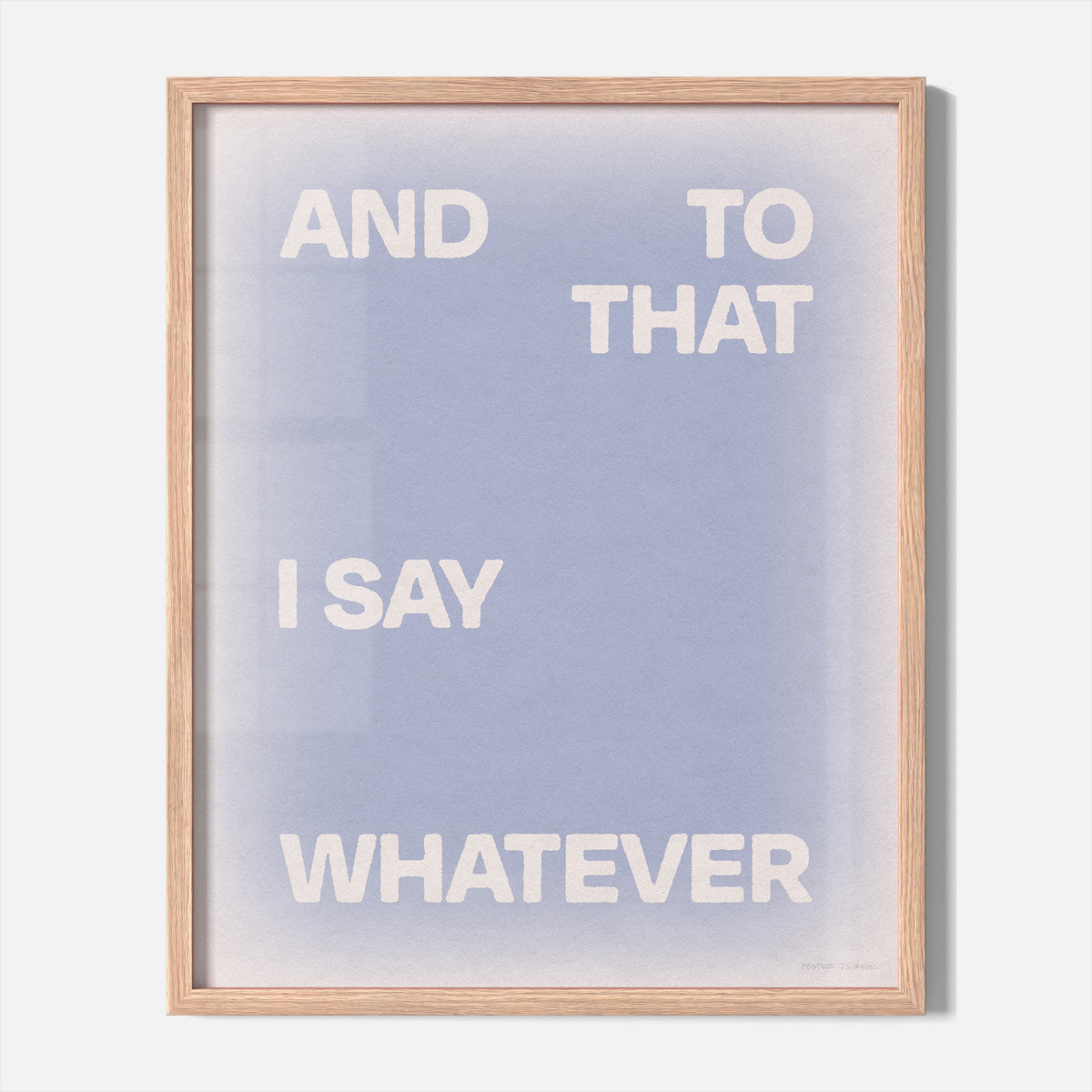 WHATEVER PRINT