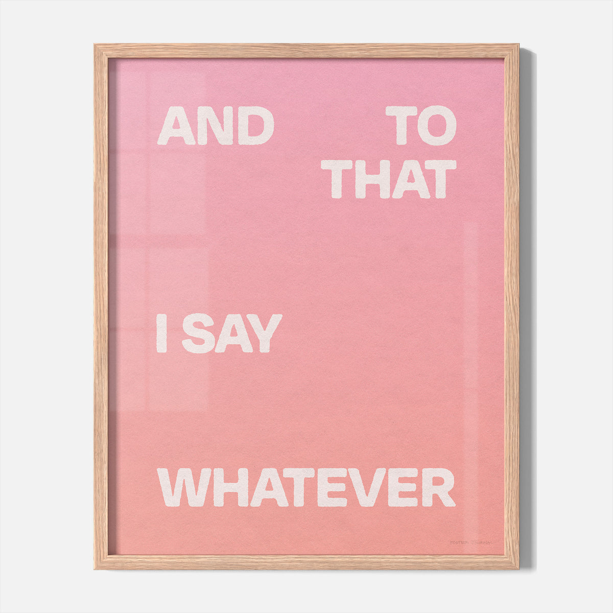 WHATEVER PRINT