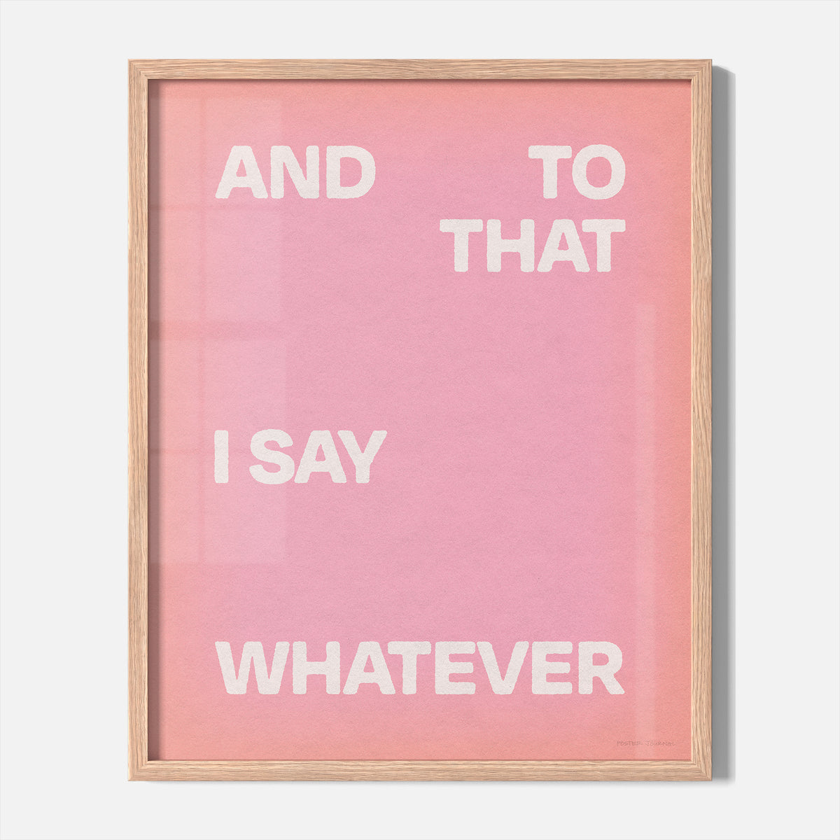 WHATEVER PRINT