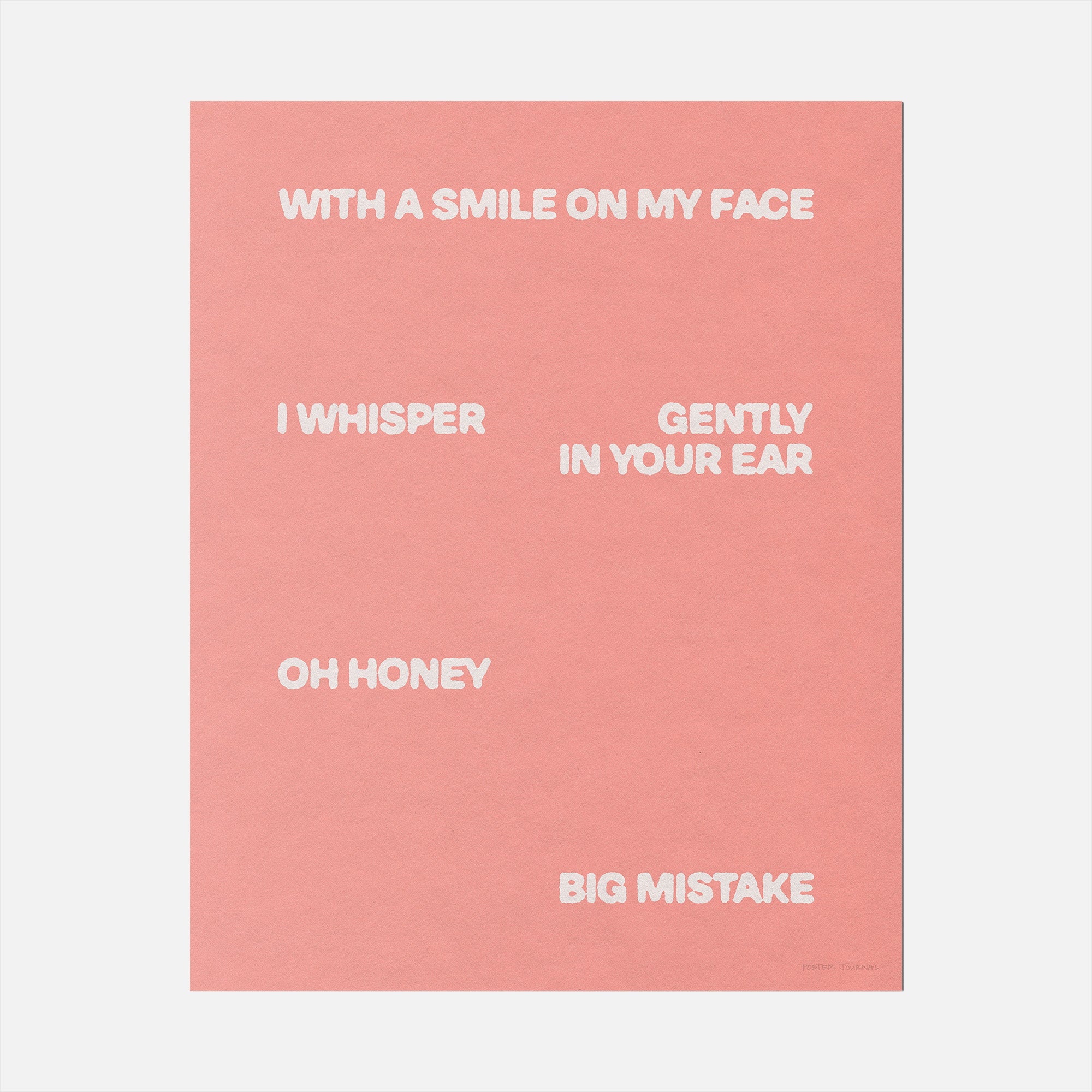 WHISPER PRINT